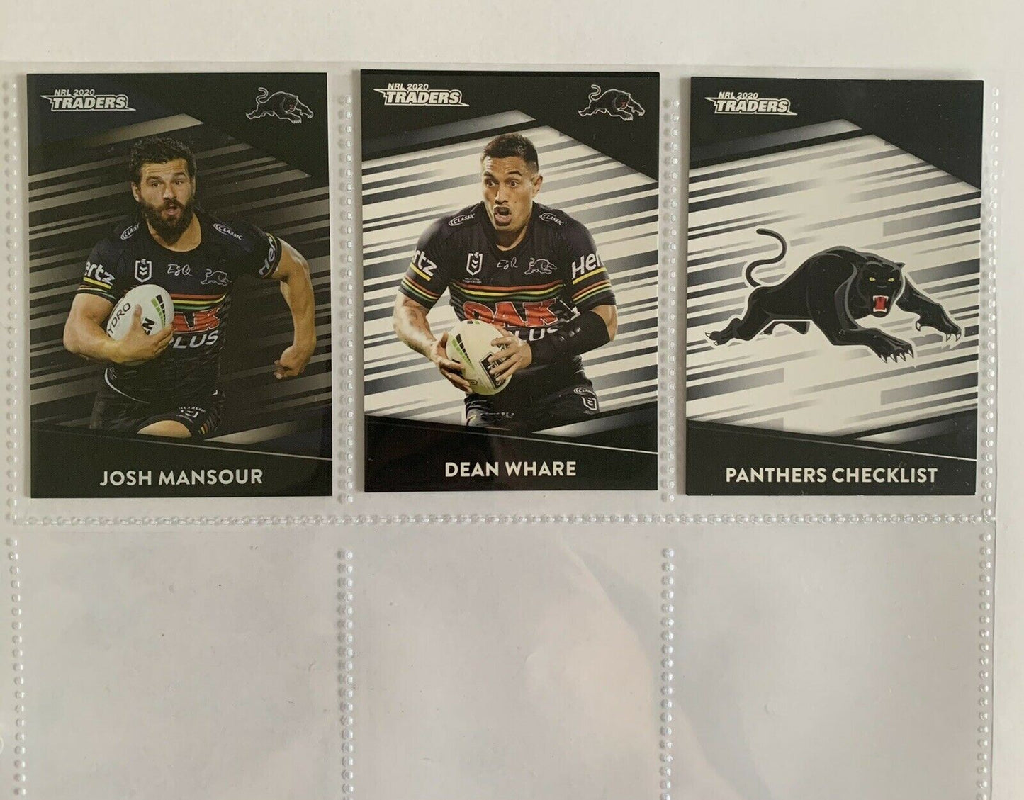 NRL Traders Cards 2020 - Penrith Panthers - Mansour, Whare