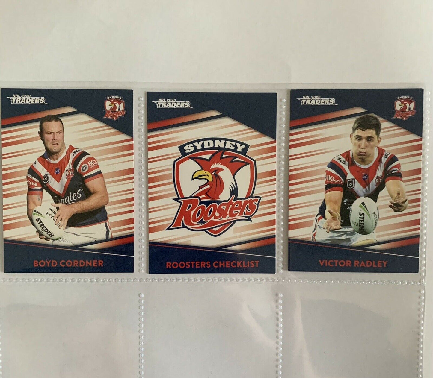 NRL Traders Cards 2020 - Sydney Roosters - Cordner, Radley
