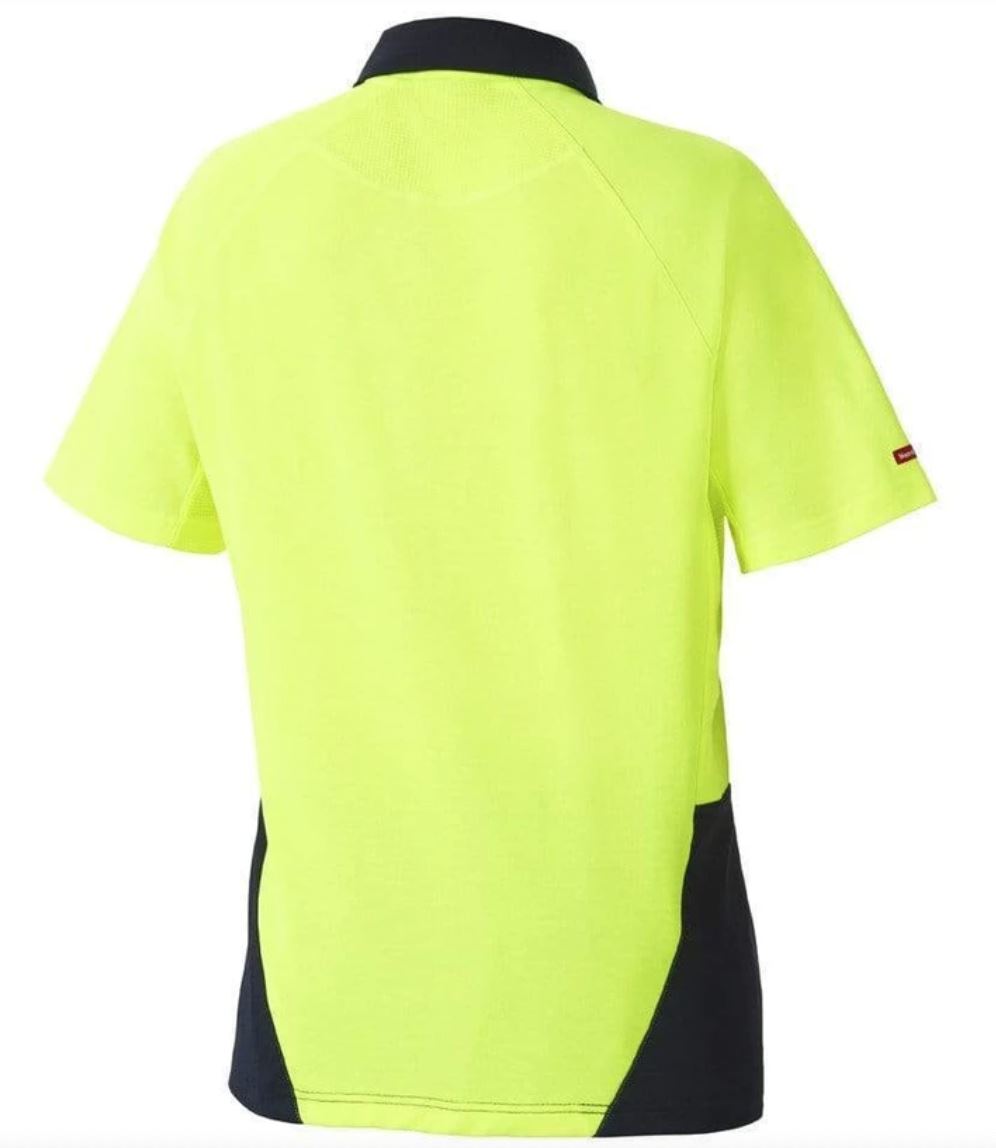 Hard Yakka High Visibility Mens Workwear Polo Shirt Size 2XL (2 x Shirts)