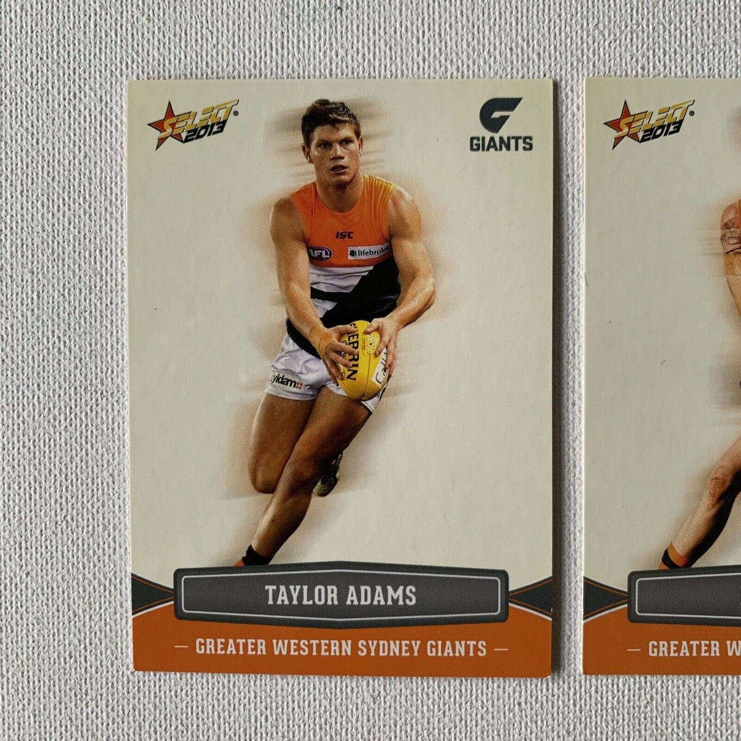 Select 2013 AFL Aussie Rules Collector Sports Cards Greater Western Sydney Giant