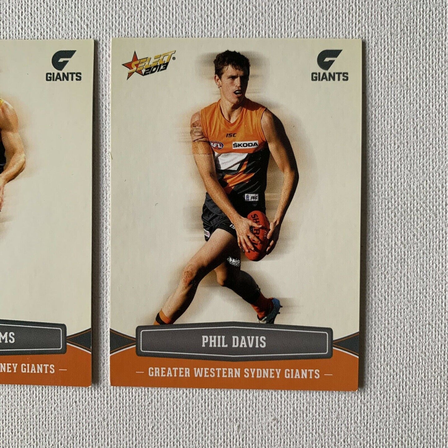 Select 2013 AFL Aussie Rules Collector Sports Cards Greater Western Sydney Giant