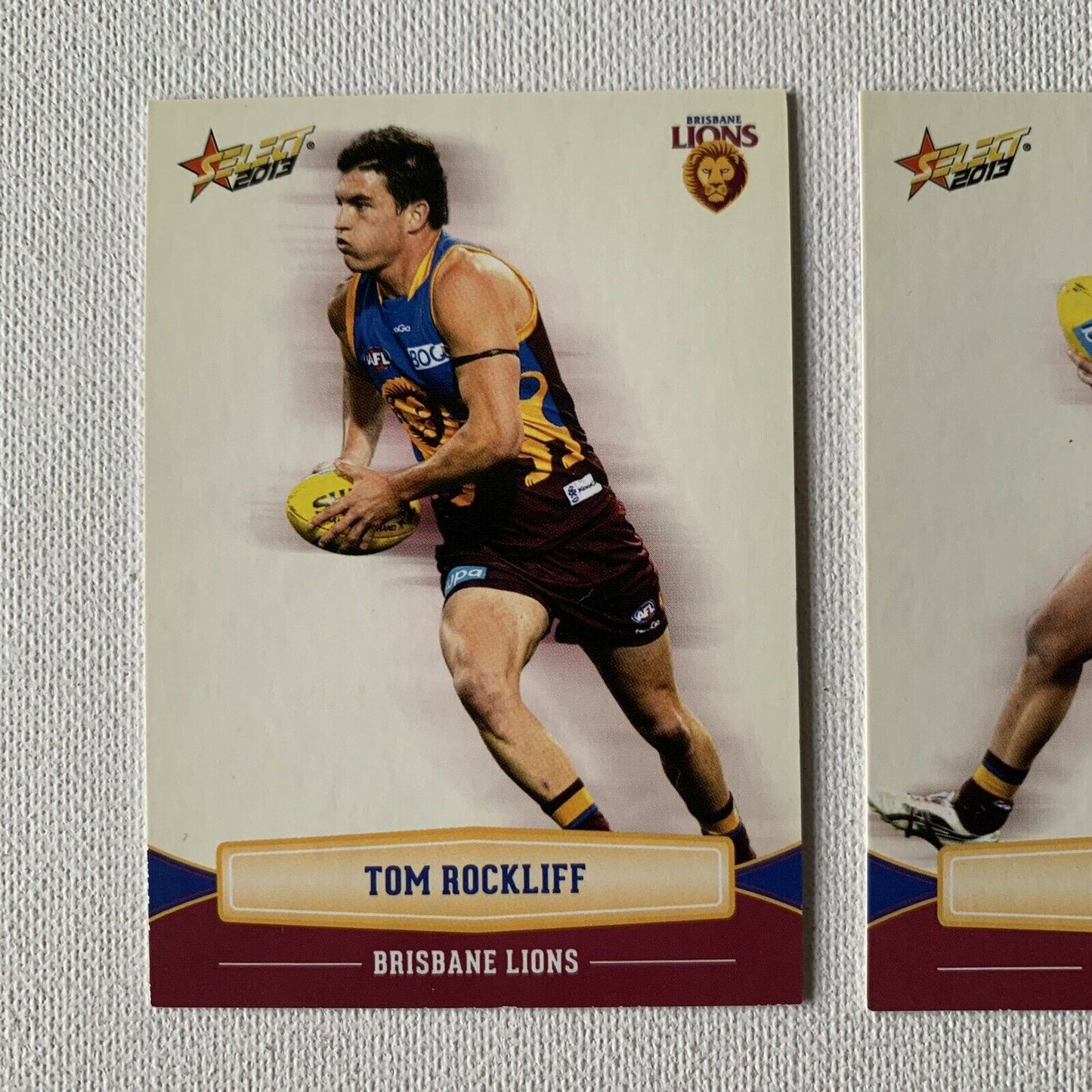 Select 2013 AFL Aussie Rules Collector Sports Cards Brisbane Lions