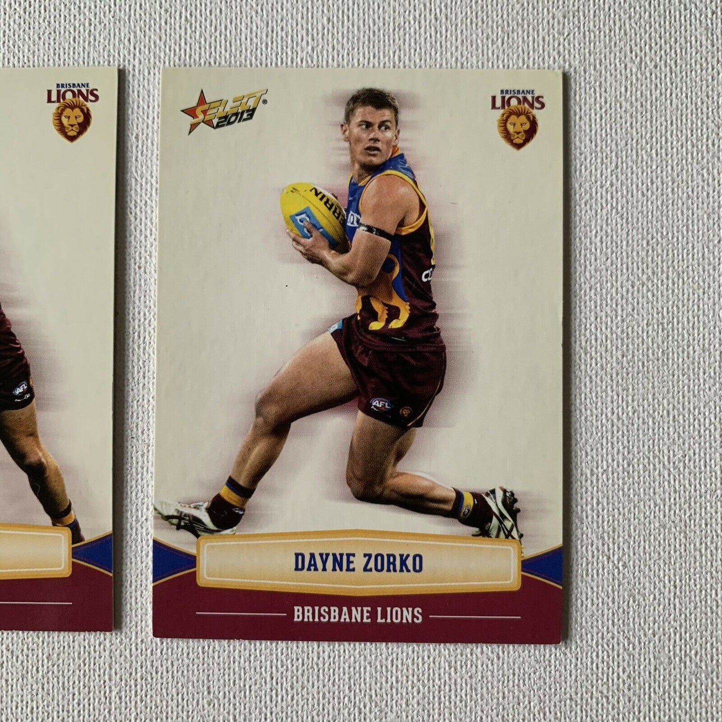 Select 2013 AFL Aussie Rules Collector Sports Cards Brisbane Lions