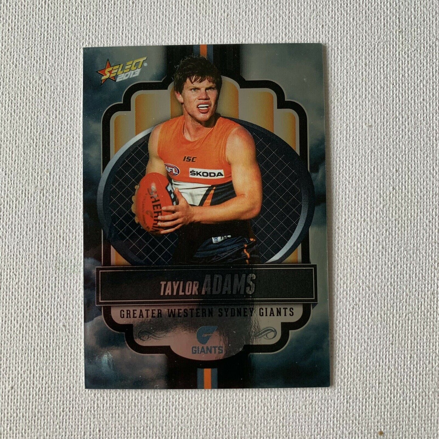 Select 2013 AFL Player Cards - Taylor Adams Greater Western Sydney Giants
