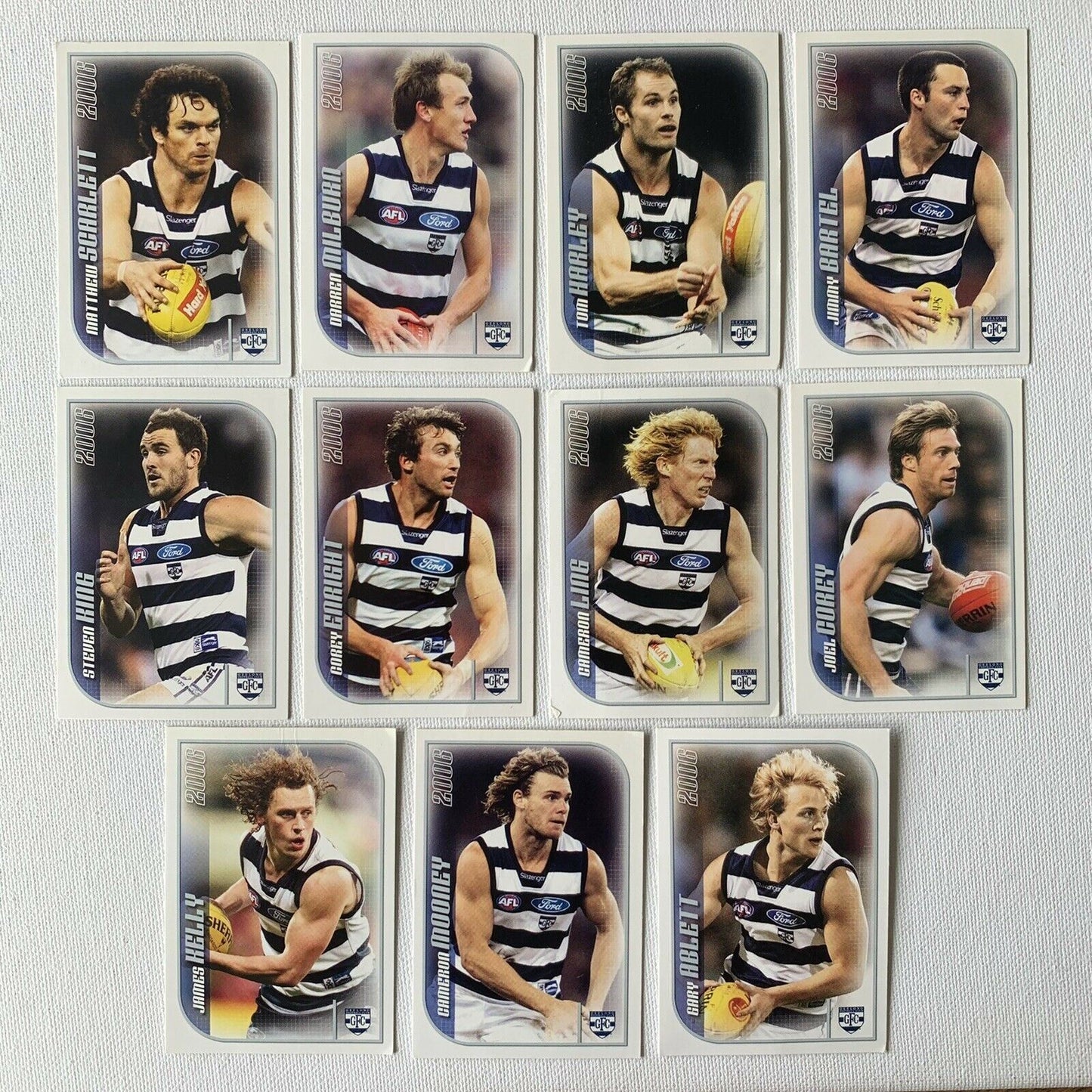 AFL 2006 Collector Cards Aussie Rules Cards - Geelong Football Club Sports Cards