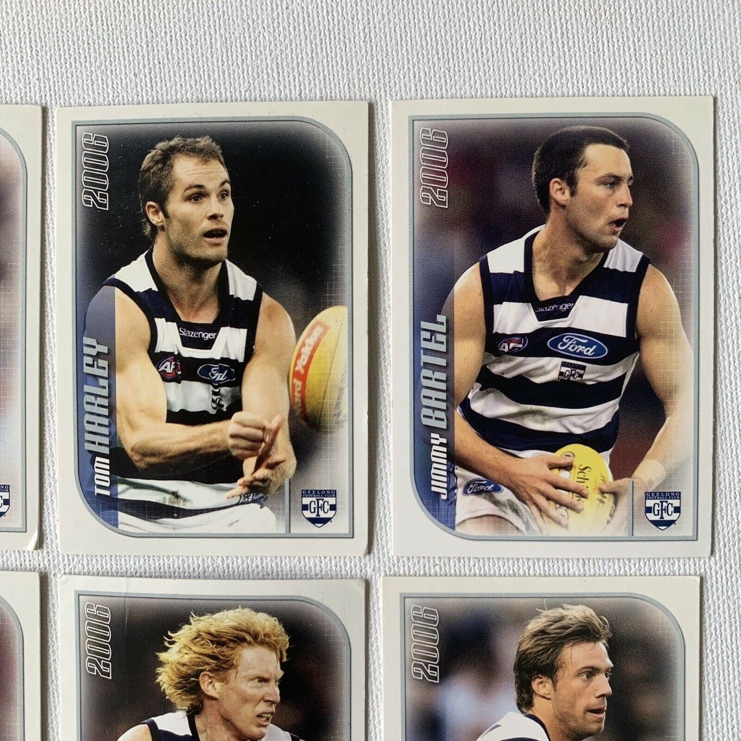 AFL 2006 Collector Cards Aussie Rules Cards - Geelong Football Club Sports Cards