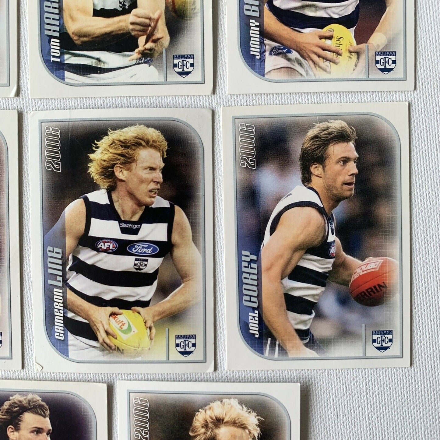 AFL 2006 Collector Cards Aussie Rules Cards - Geelong Football Club Sports Cards