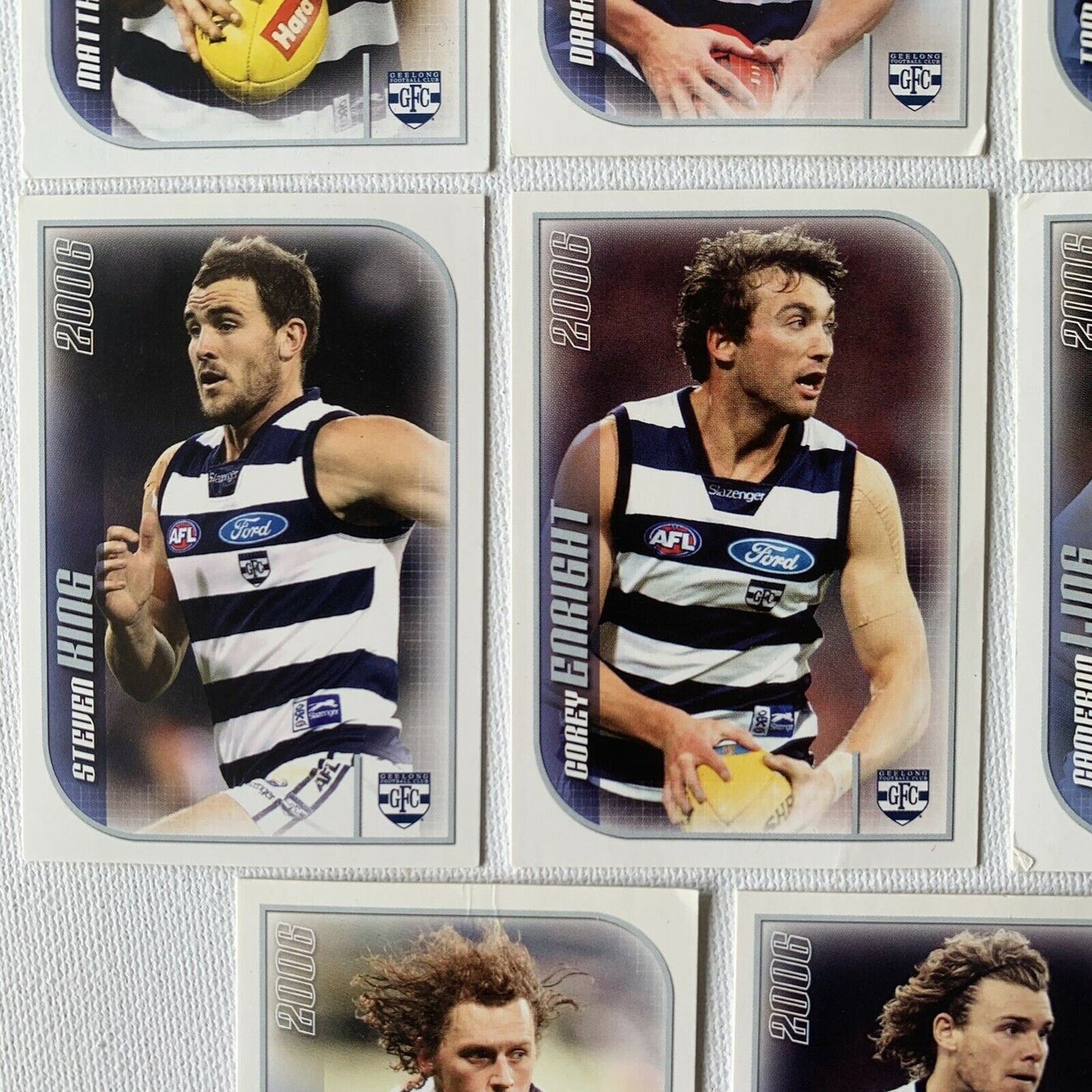 AFL 2006 Collector Cards Aussie Rules Cards - Geelong Football Club Sports Cards