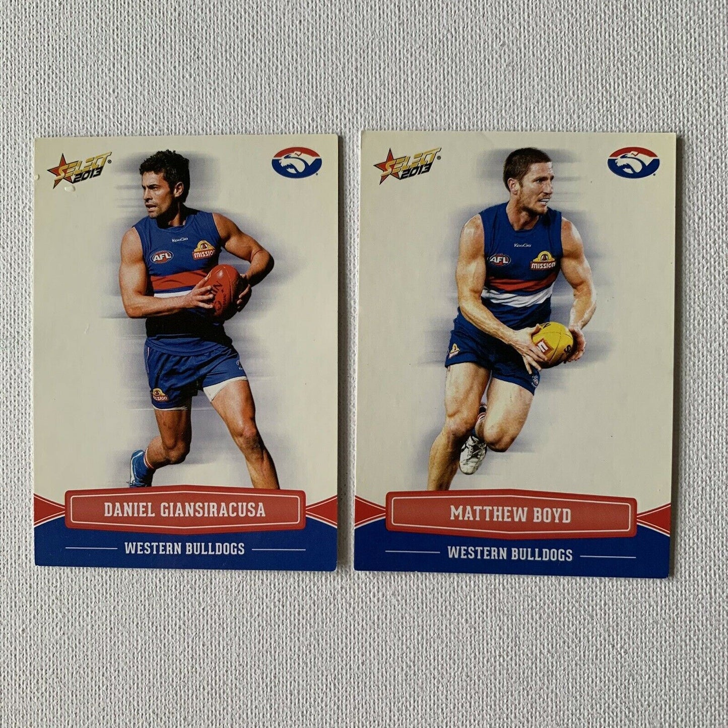 Select 2013 AFL Aussie Rules Collector Sports Cards Western Bulldogs