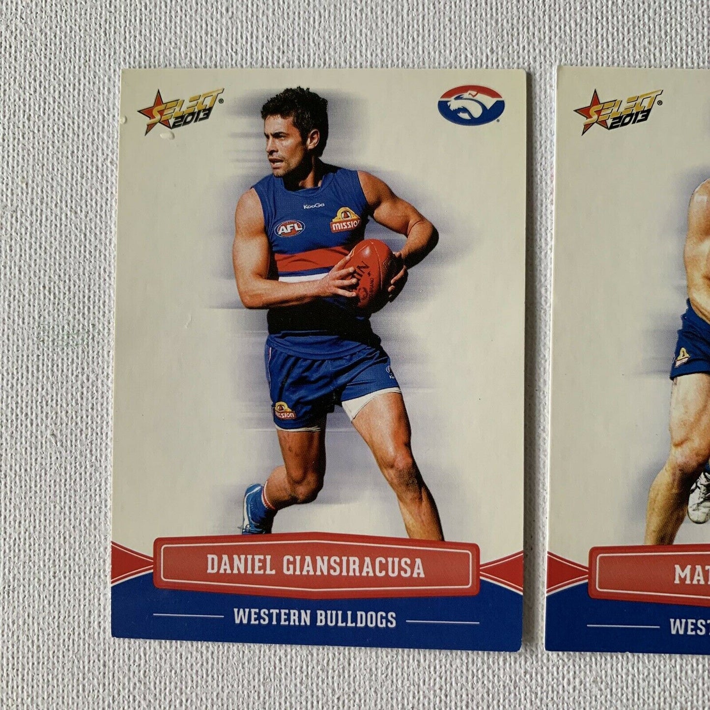 Select 2013 AFL Aussie Rules Collector Sports Cards Western Bulldogs