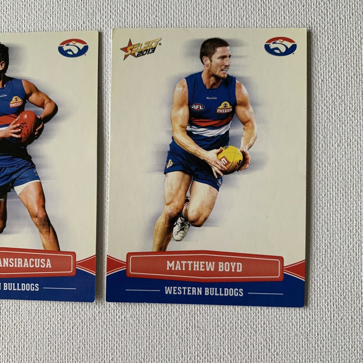 Select 2013 AFL Aussie Rules Collector Sports Cards Western Bulldogs