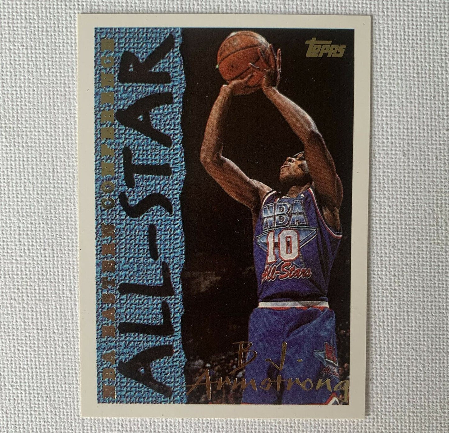 TOPPS B J. Armstrong All-Star Basketball Card 1994 Chicago Bulls Guard