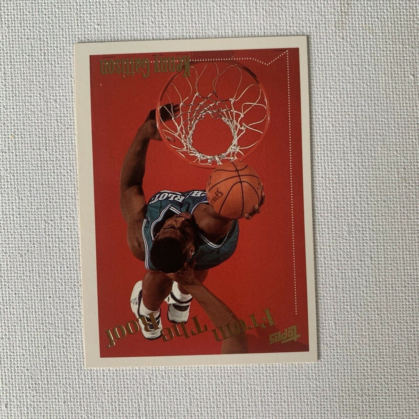 1994 NBA Hoops Kenny Gattison 'From the Roof' Basketball Card Sports Card