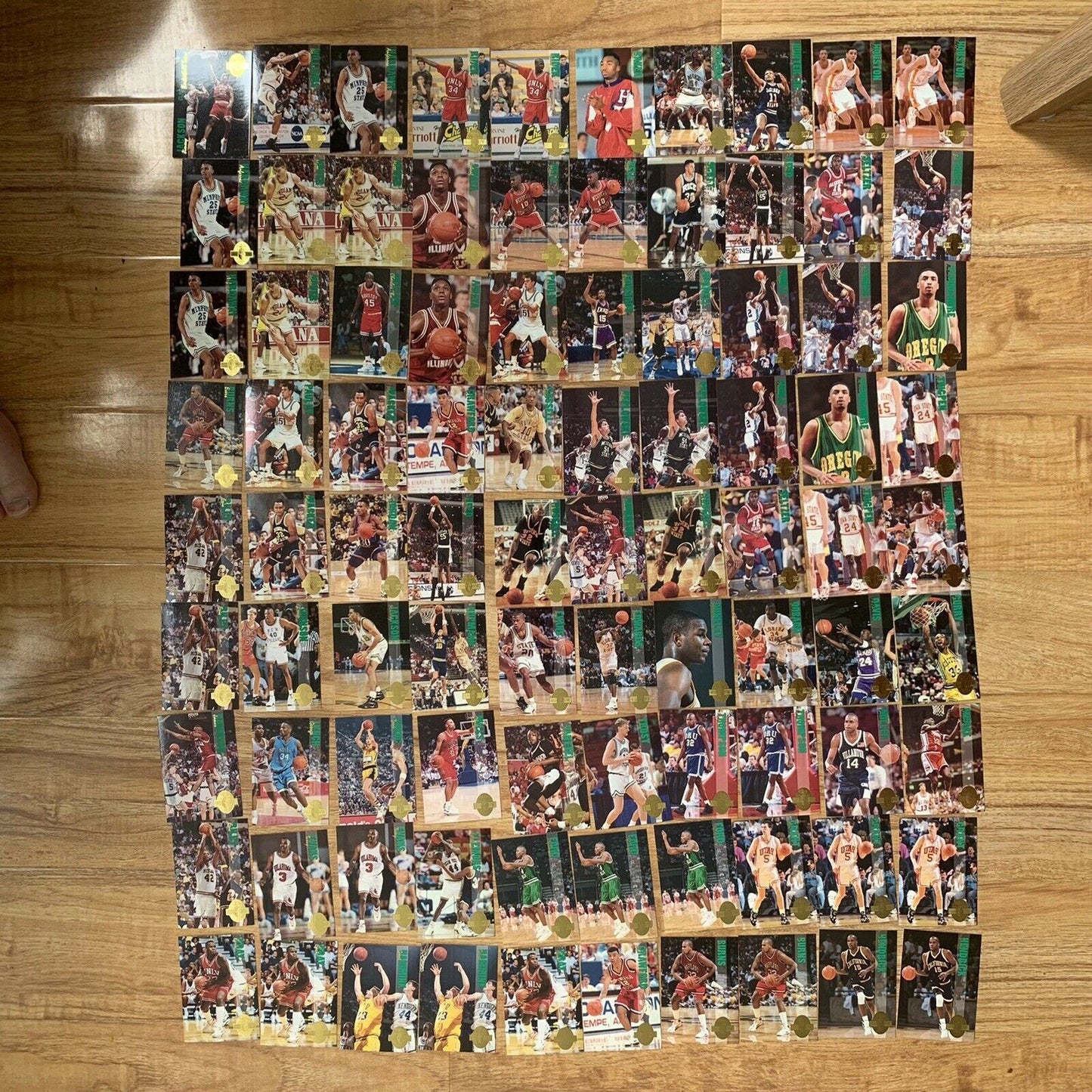 1993 College Basketball Collector Sports Cards Lot - Classic Games