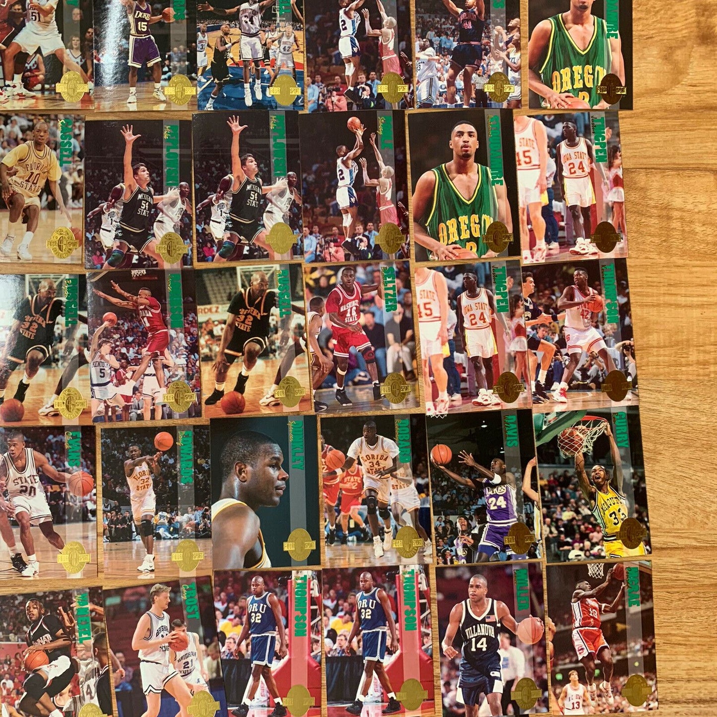 1993 College Basketball Collector Sports Cards Lot - Classic Games