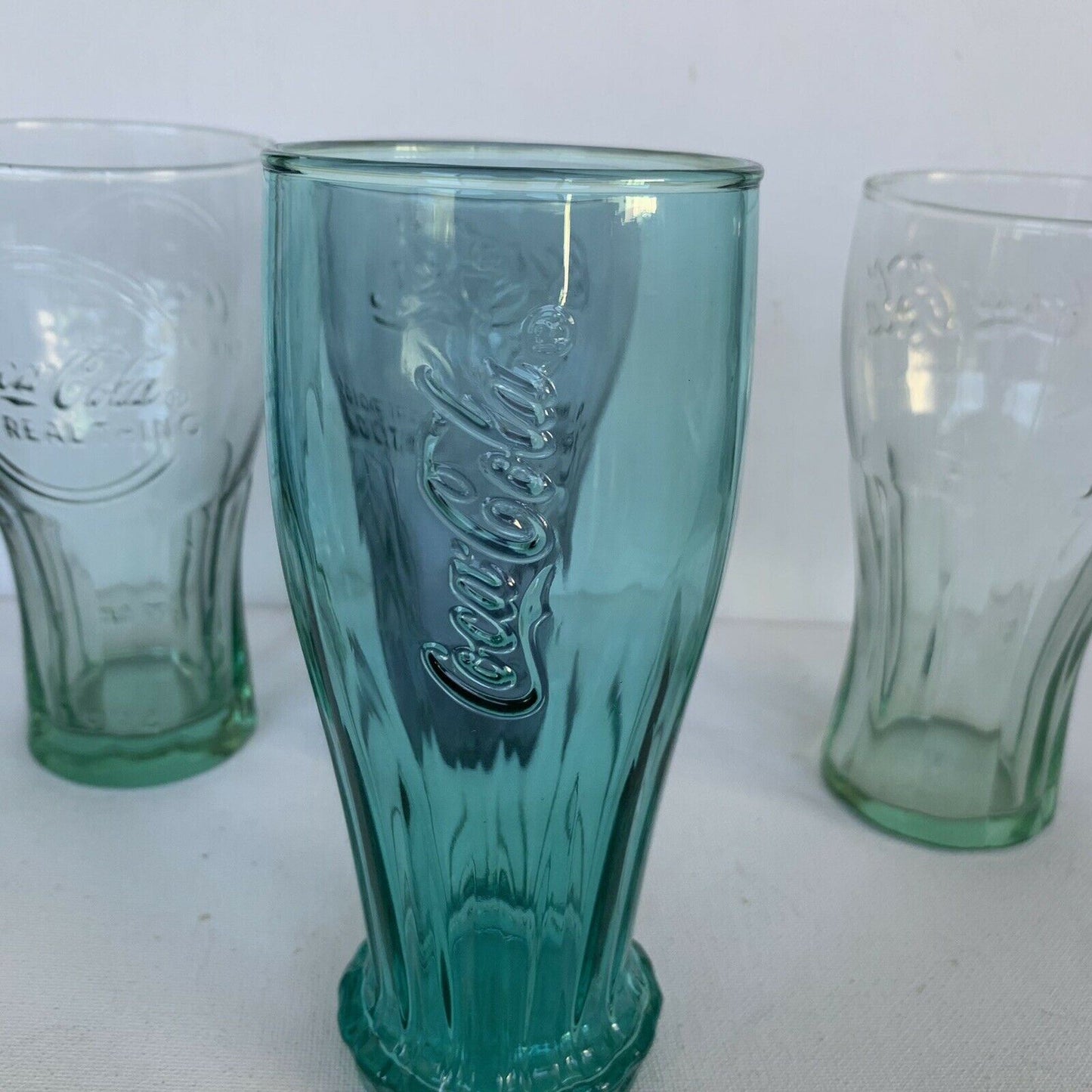 McDonalds Coca-Cola Glasses - Various Designs & Styles - 5 Glasses