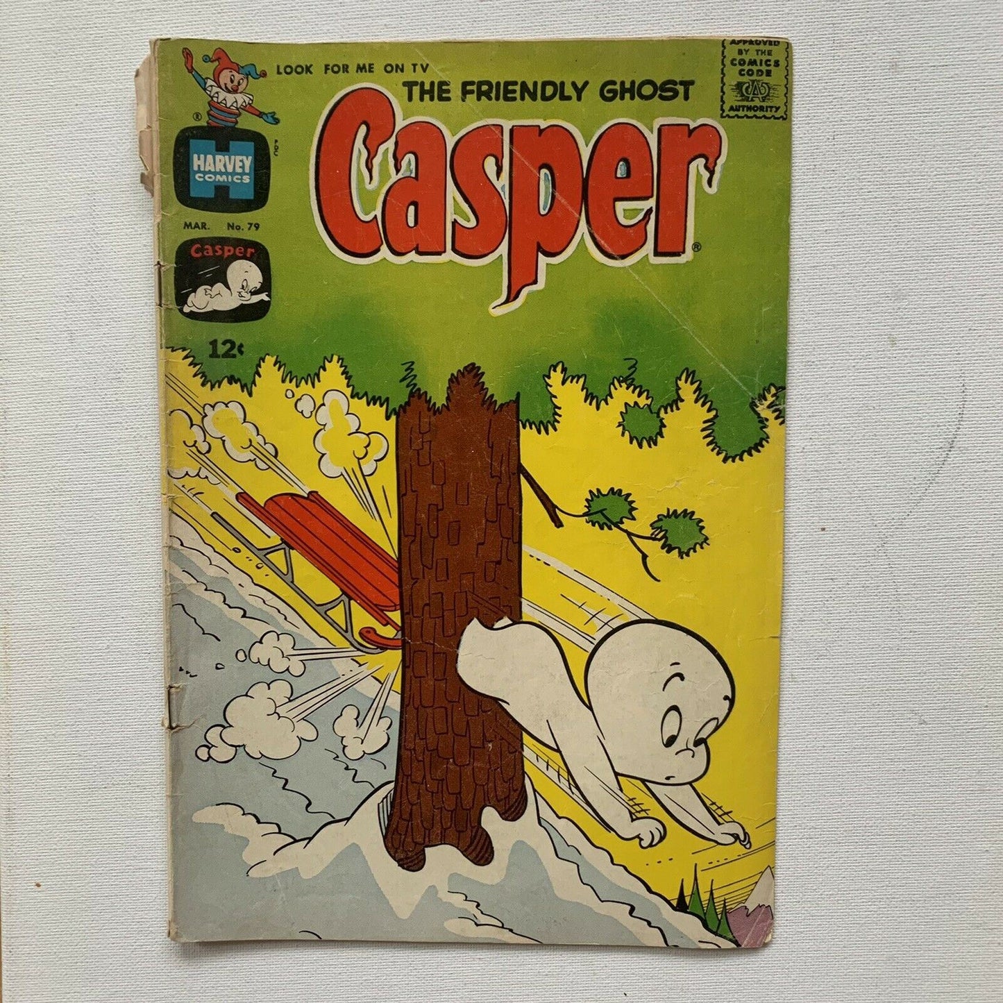 Vintage Casper The Friendly Ghost Harvey Comics Comic Book March 1965