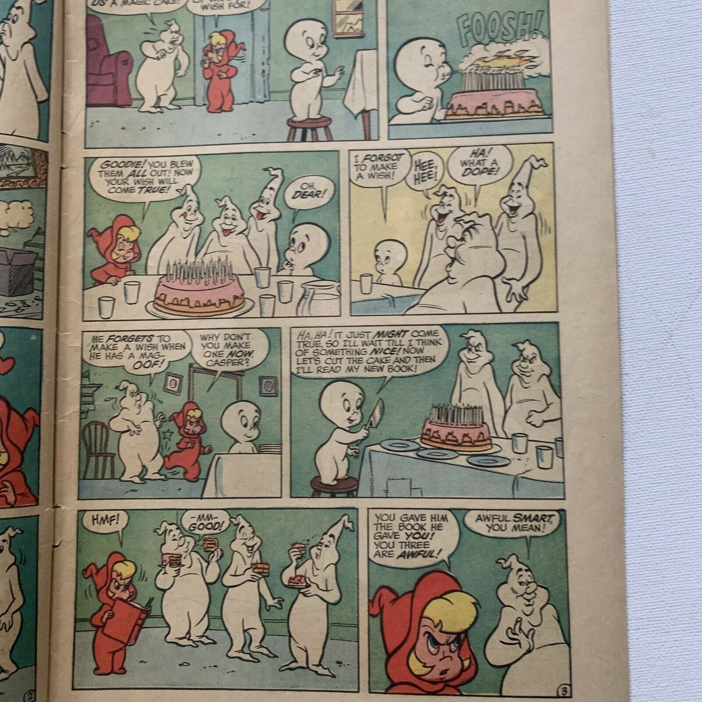 Vintage Casper The Friendly Ghost Harvey Comics Comic Book March 1965