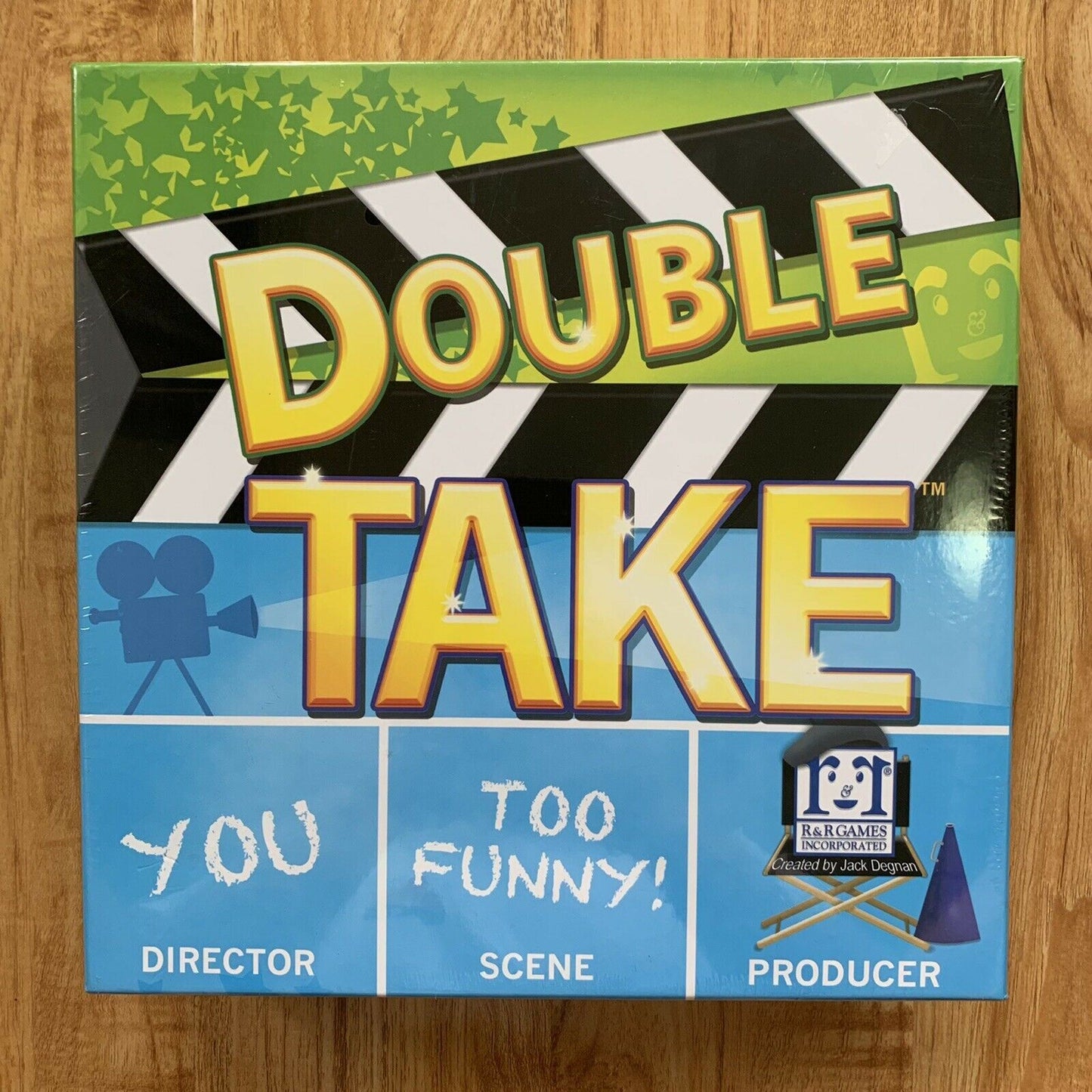 Double Take Board Game By R&R Games - 2012 Rare! Brand New Sealed Family Game