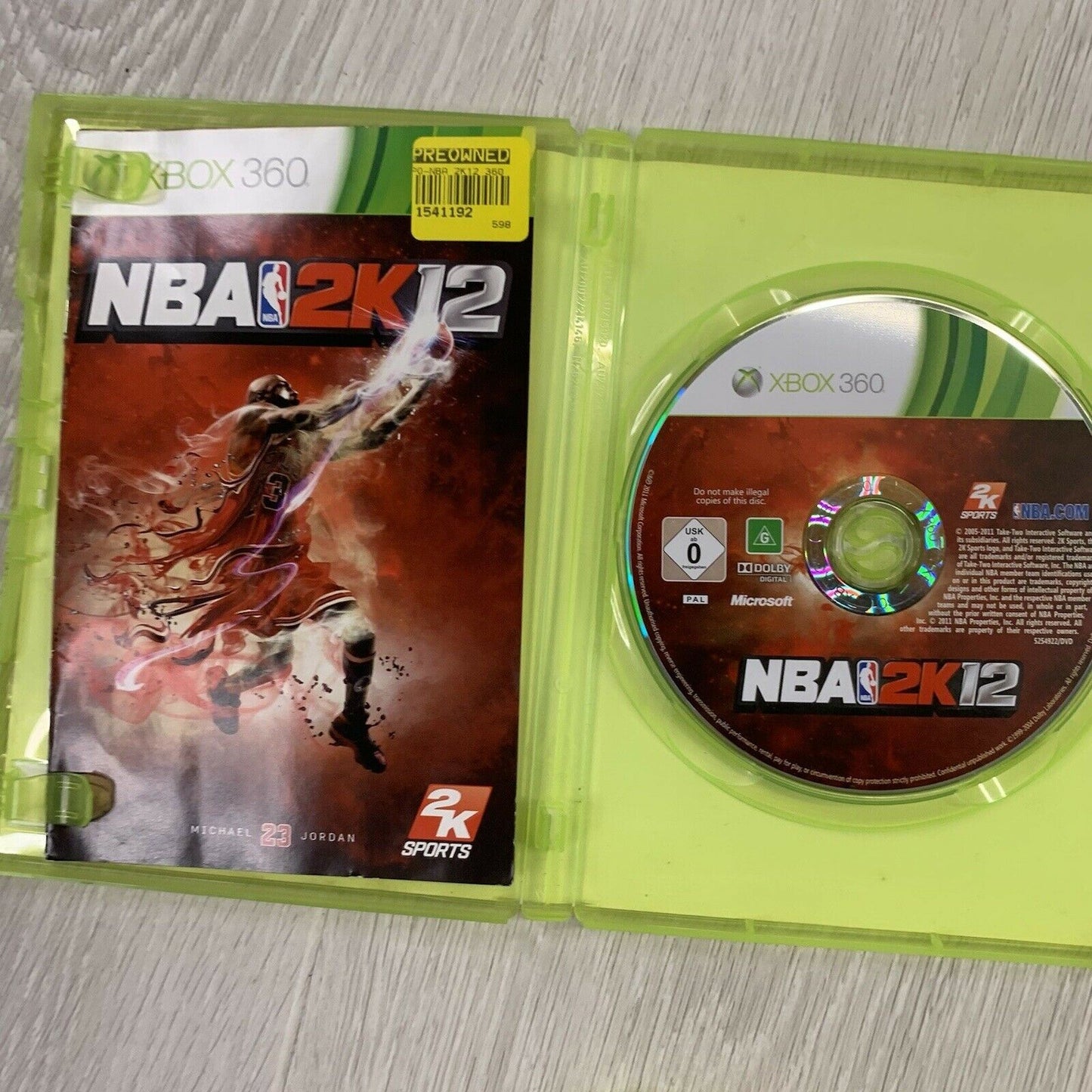 UFC Undisputed 2009, FIFA10, FIFA14, NBA 2K12 - Video Game Bundle Xbox 360