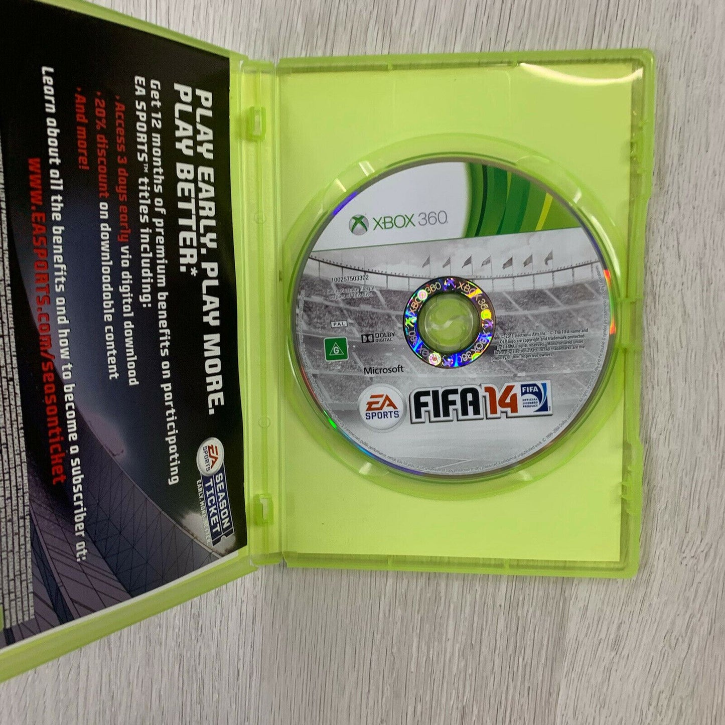 UFC Undisputed 2009, FIFA10, FIFA14, NBA 2K12 - Video Game Bundle Xbox 360