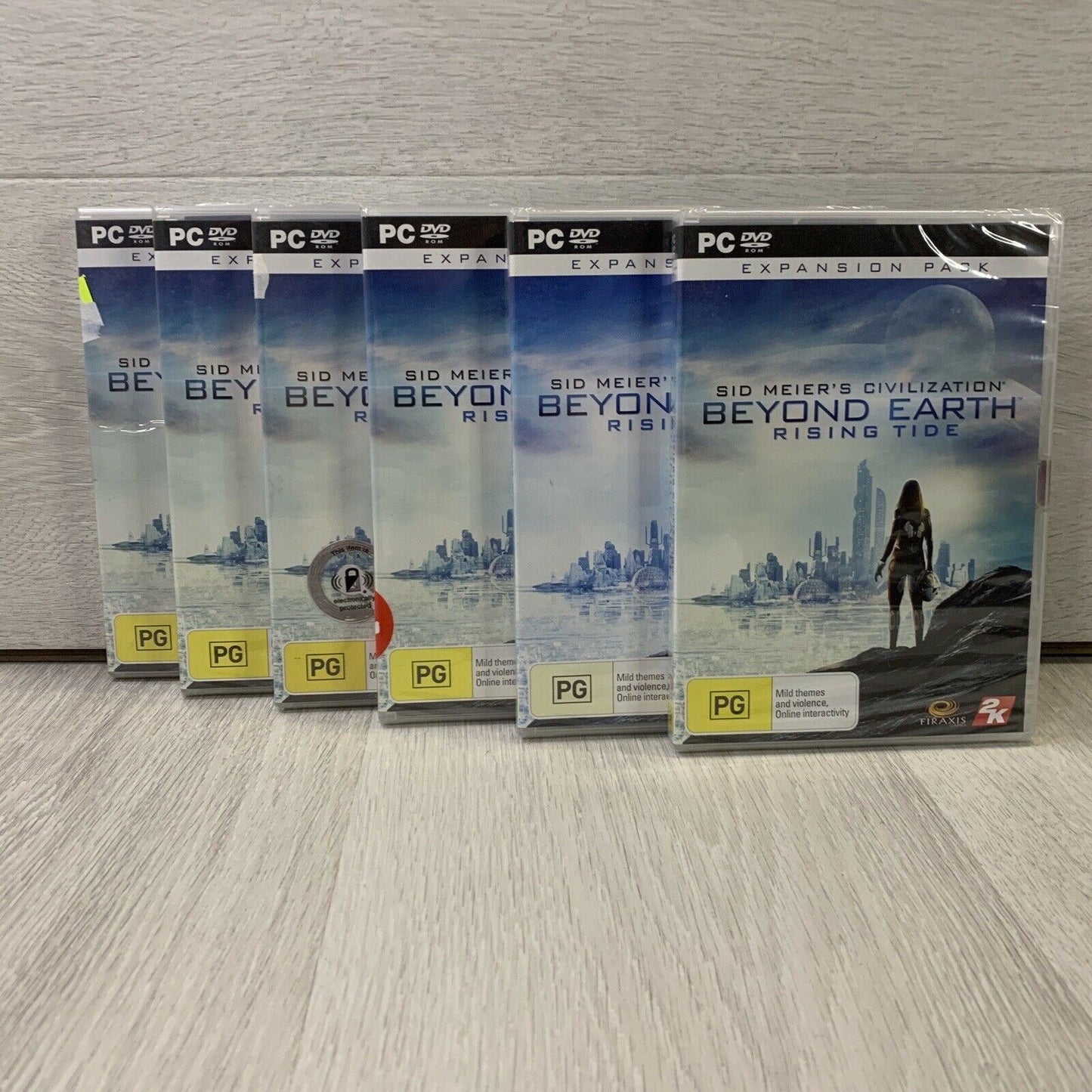 Sid Meier's Civilization BEYOND EARTH Rising Tide - Expansion Pack - 6 x PC Game