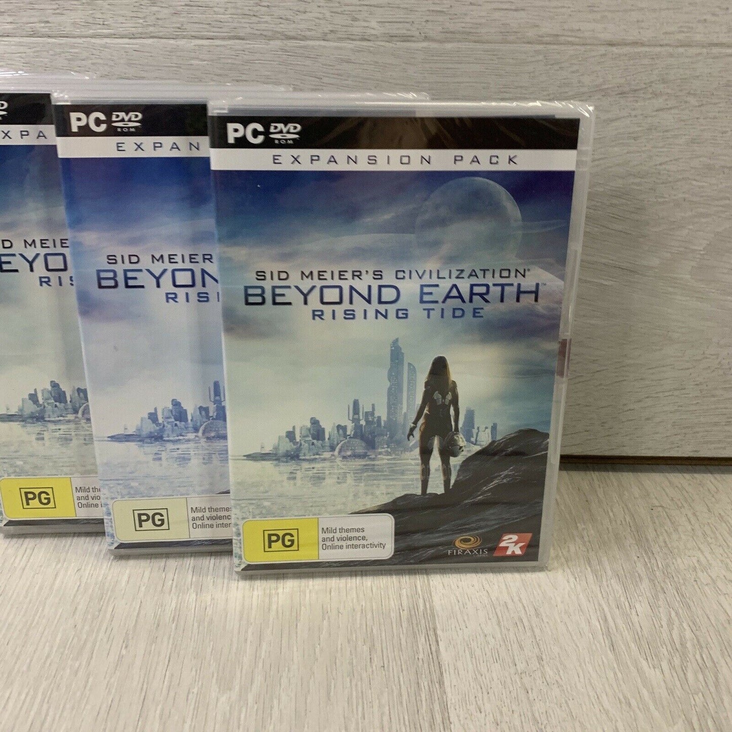 Sid Meier's Civilization BEYOND EARTH Rising Tide - Expansion Pack - 6 x PC Game