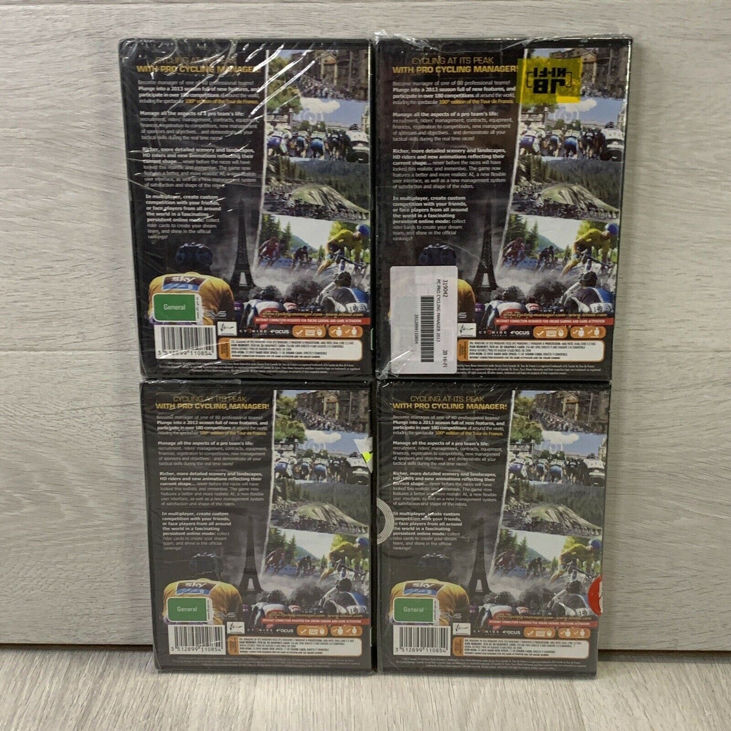 Pro Cycling Manager 2013 Le Tour De France - 4 x PC Game - New