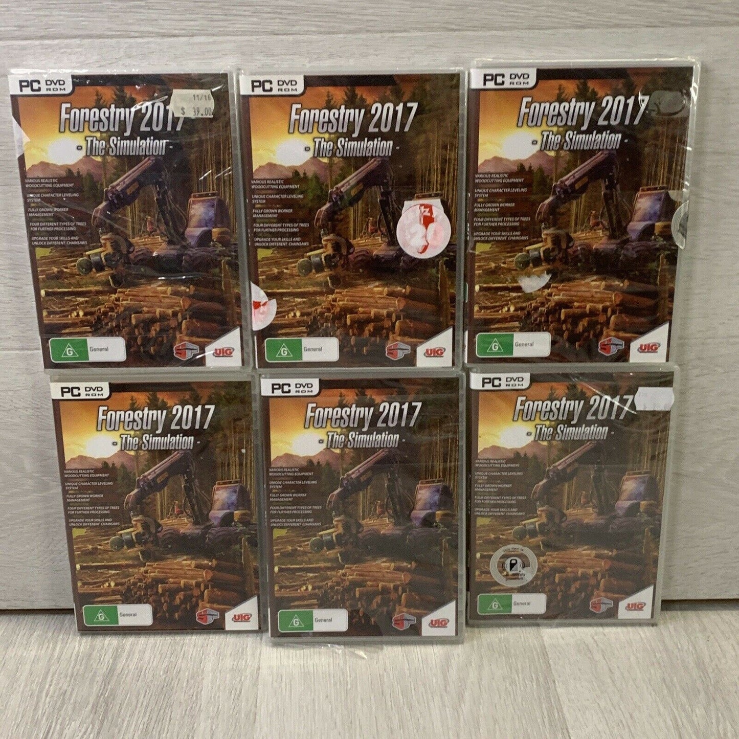Forestry 2017 The Simulation - 6 x PC Games - New