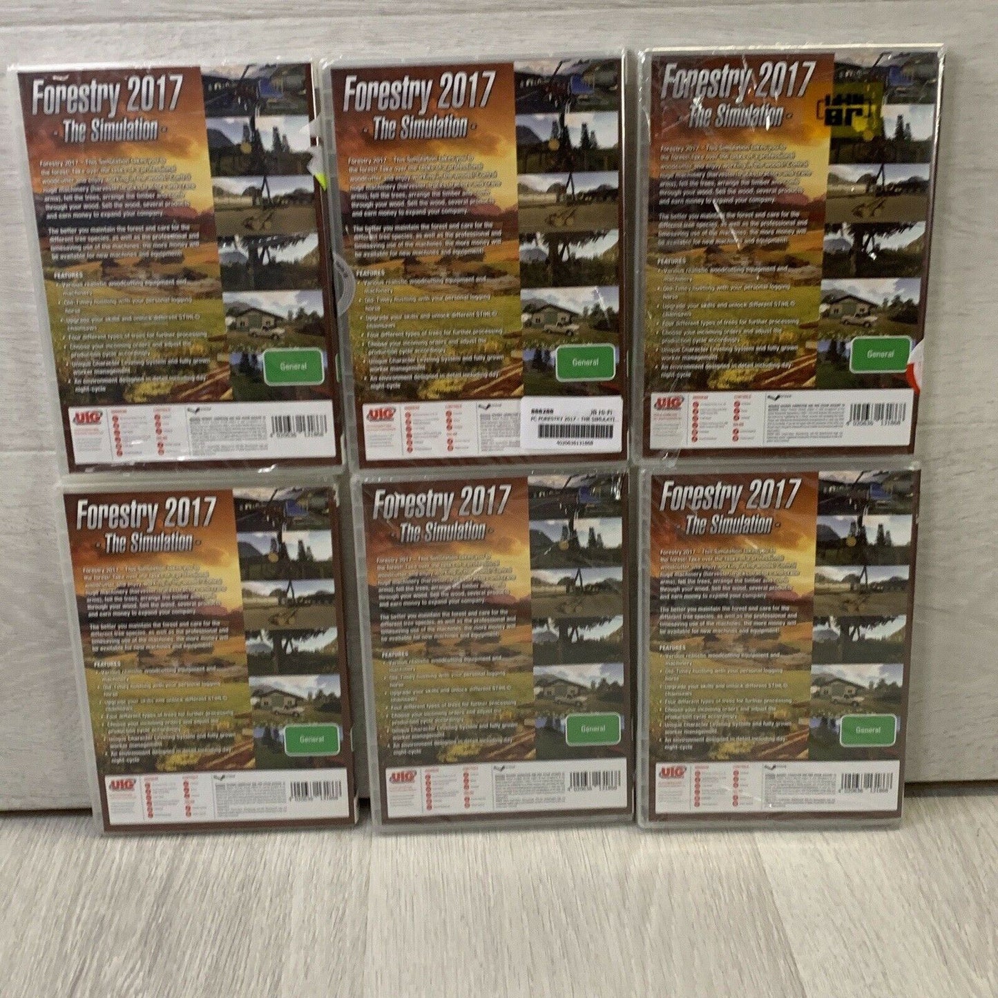 Forestry 2017 The Simulation - 6 x PC Games - New