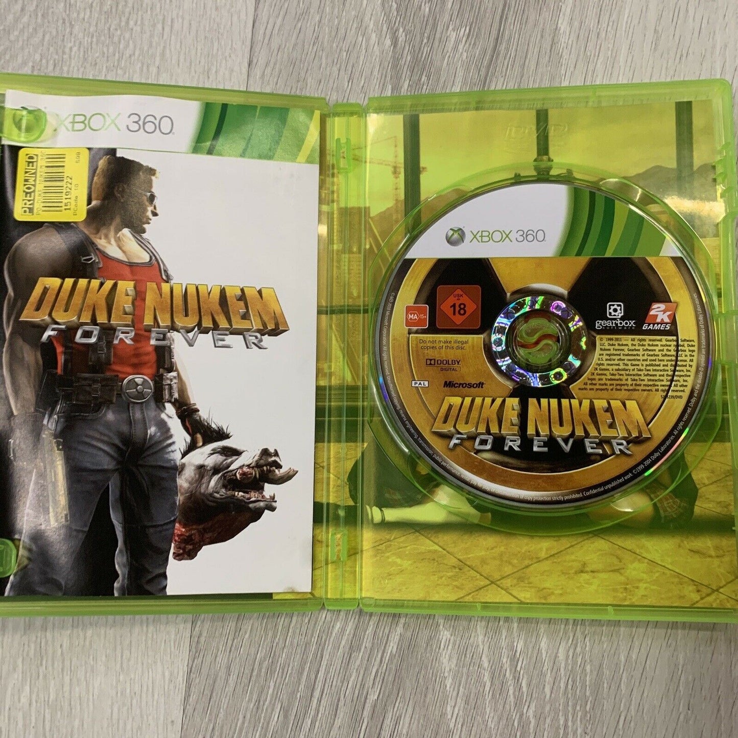 Call of Duty / Duke Nukem / Lord of the Rings / Dynasty W - Xbox 360 Game Bundle