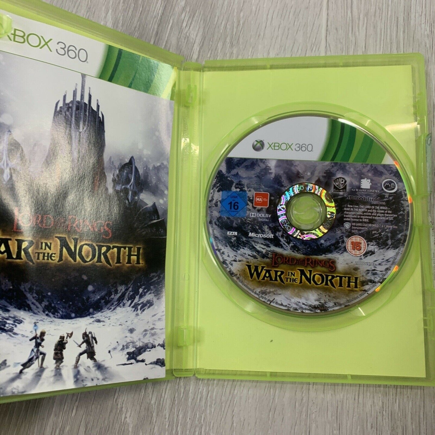 Call of Duty / Duke Nukem / Lord of the Rings / Dynasty W - Xbox 360 Game Bundle