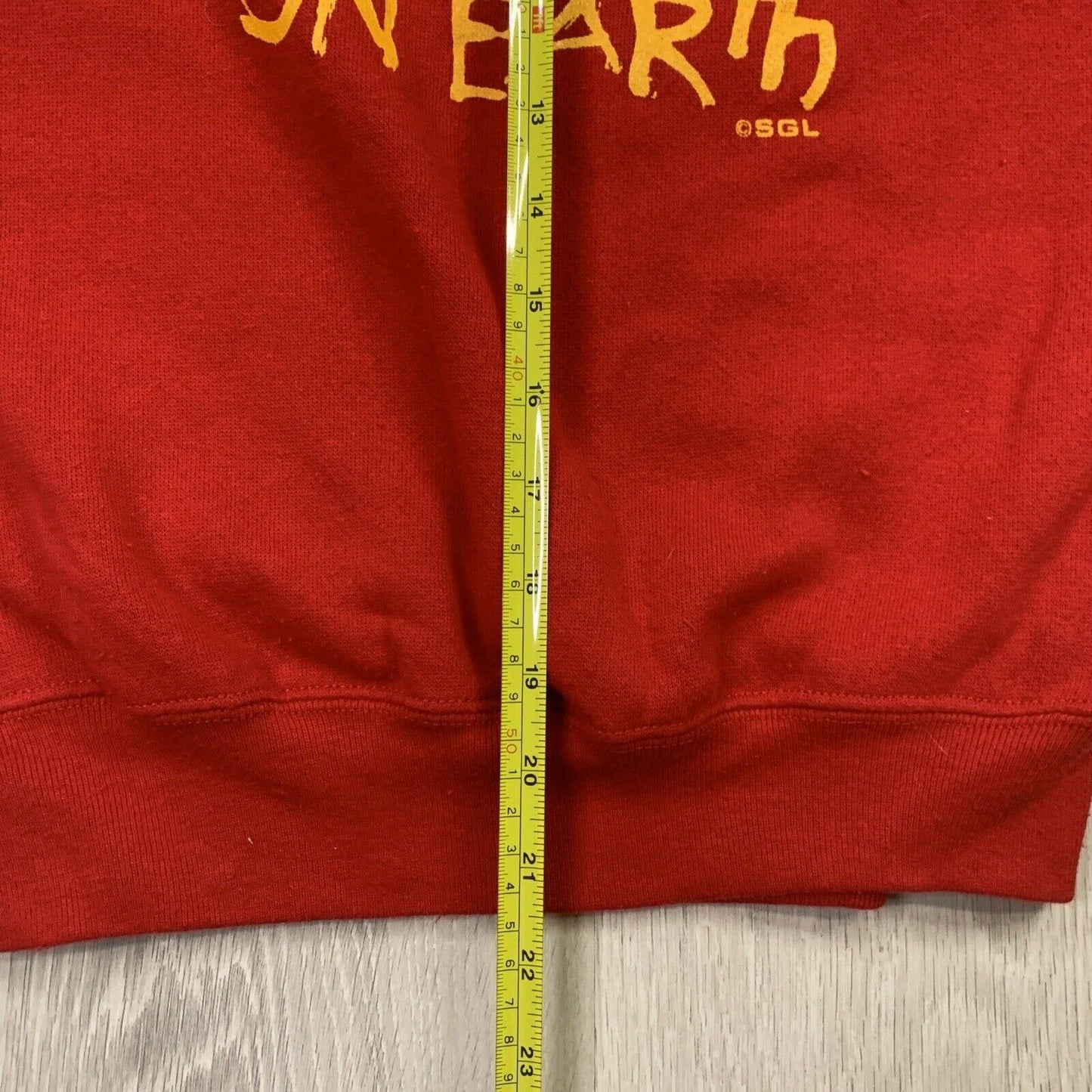 Vintage Best Grandma on Earth Women's Red Sweater Size Small