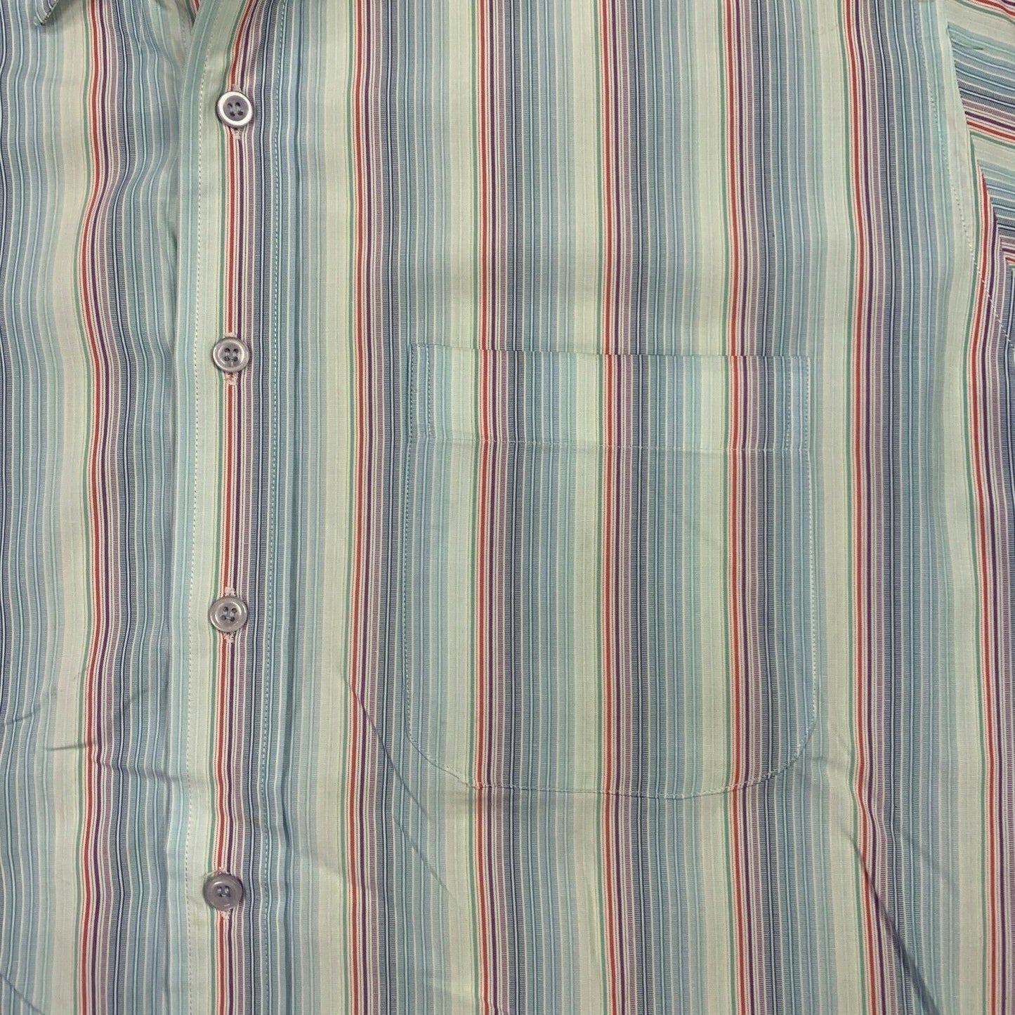 Lastest Mens Short Sleeve Button Up Shirt Size 42cm