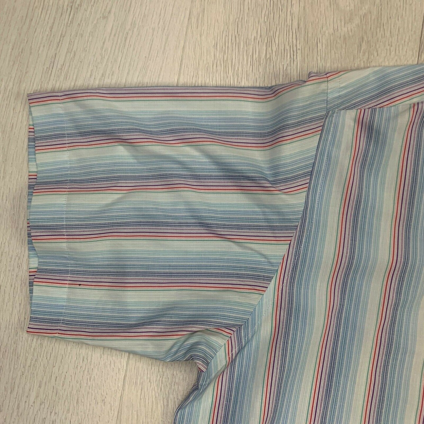 Lastest Mens Short Sleeve Button Up Shirt Size 42cm