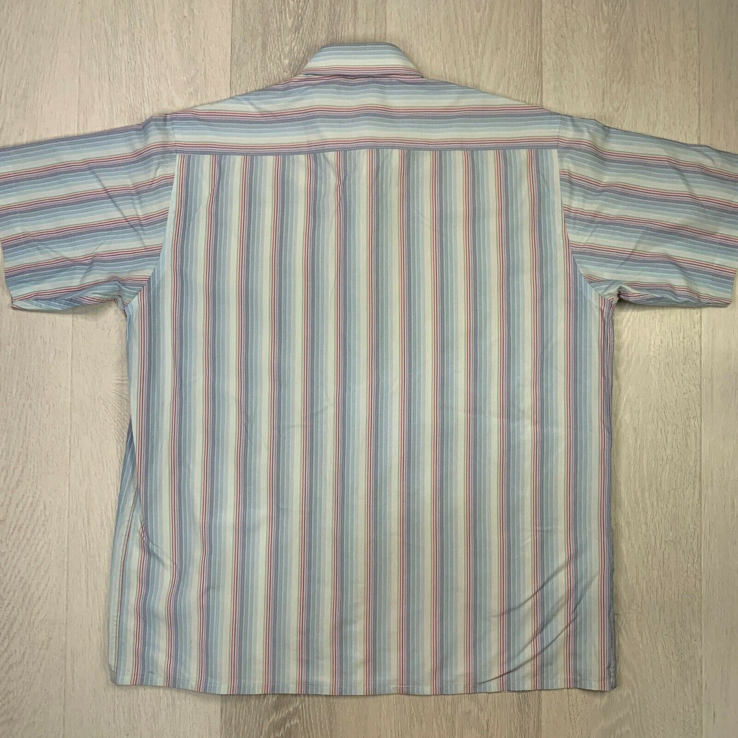 Lastest Mens Short Sleeve Button Up Shirt Size 42cm