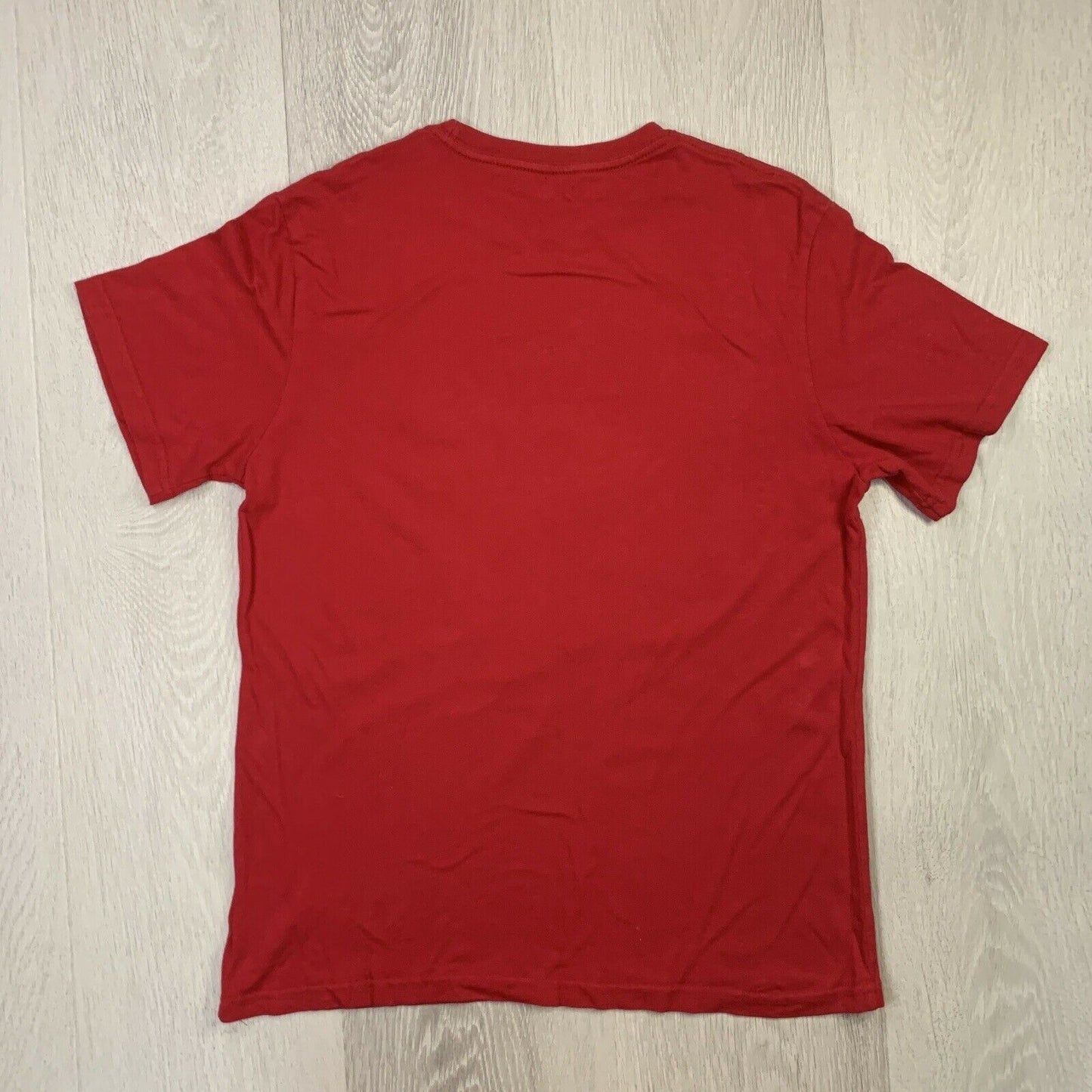 Disney Parks Mickey Mouse Pillage & Plunder Embroidered Red Youth T-Shirt Sz XL