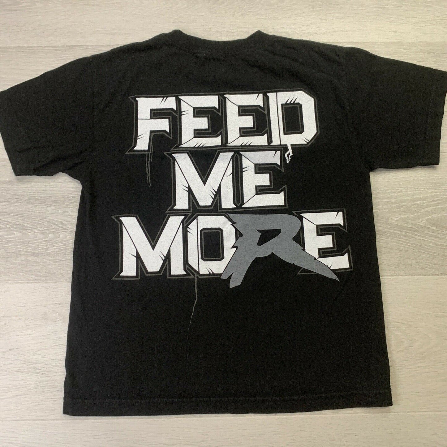 WWE Wrestling Ryback Feed Me More Black T-Shirt Youth Size Large