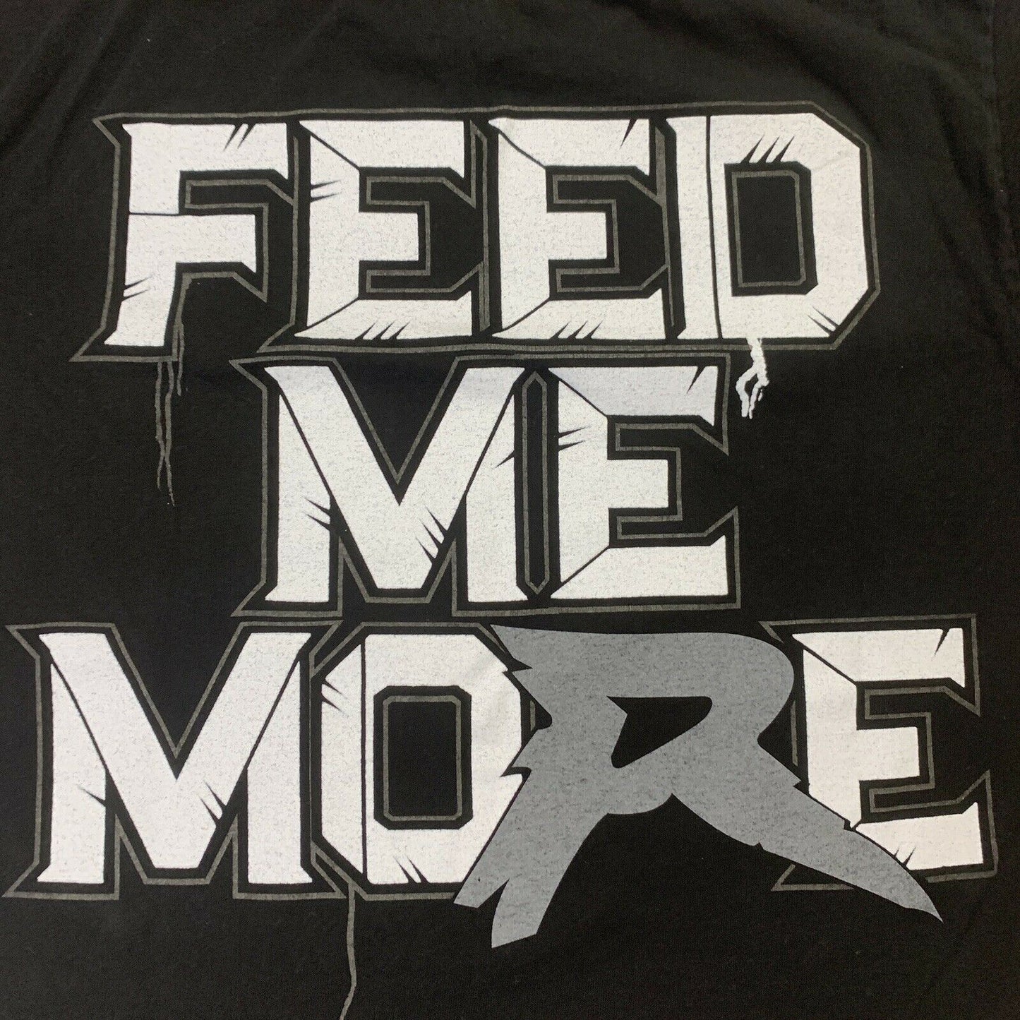 WWE Wrestling Ryback Feed Me More Black T-Shirt Youth Size Large