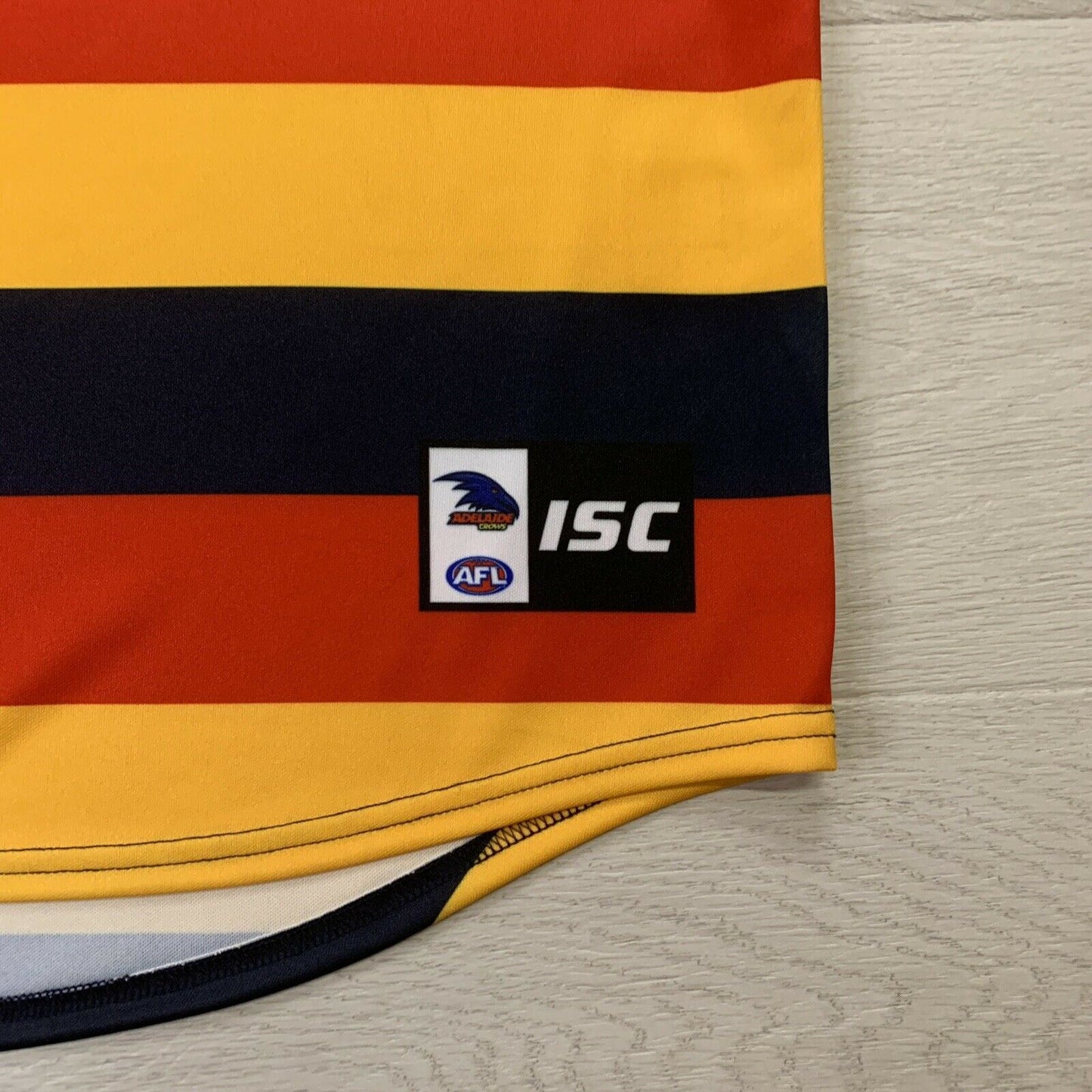 ISC Adelaide Crows AFL Guernsey Adelaide Crows Jersey Size 2XL Footy Jersey