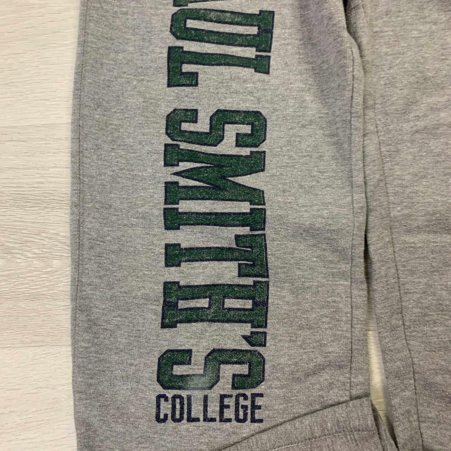 Champion Paul Smith's College Mens Grey Jogger Pants Size Small
