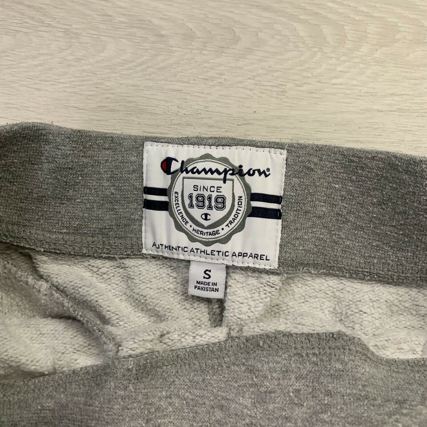 Champion Paul Smith's College Mens Grey Jogger Pants Size Small