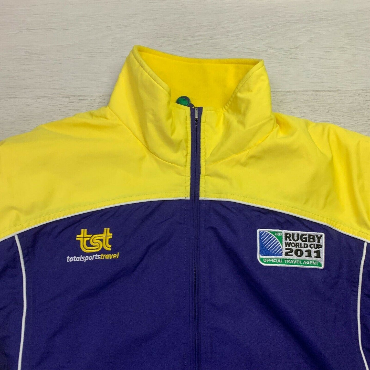 Rugby World Cup 2011 Full Zip Reversible Unisex Jacket Size 2XL