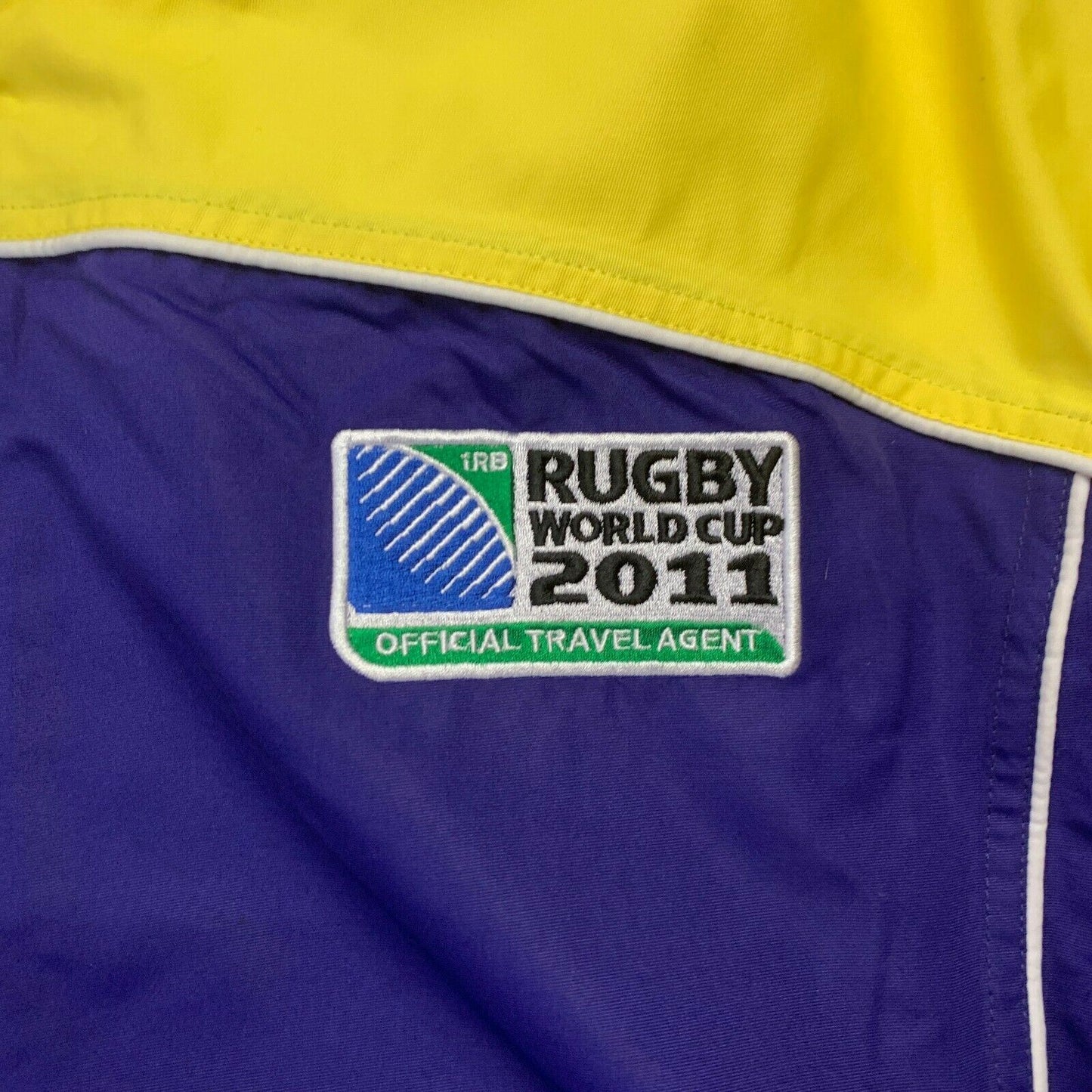 Rugby World Cup 2011 Full Zip Reversible Unisex Jacket Size 2XL