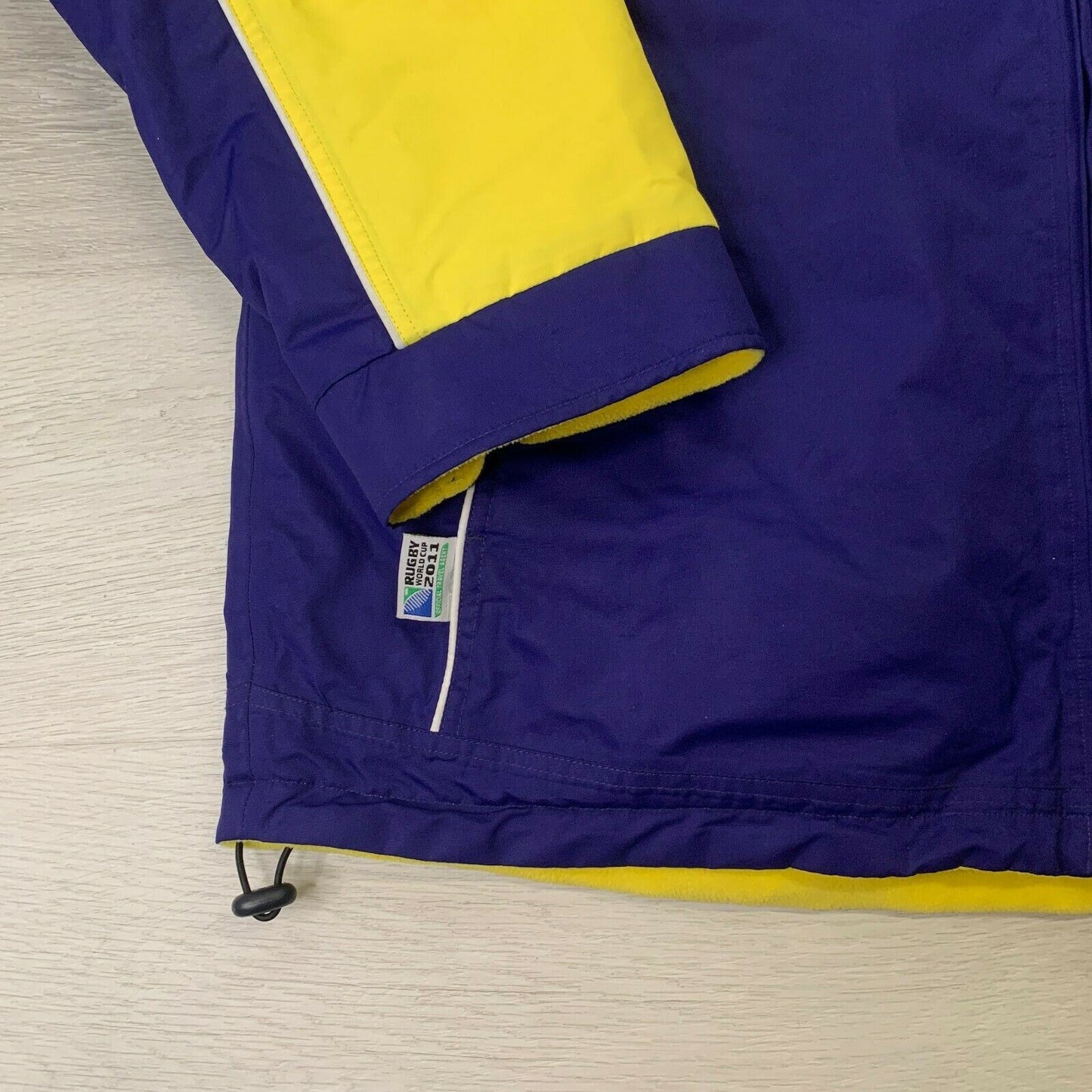 Rugby World Cup 2011 Full Zip Reversible Unisex Jacket Size 2XL