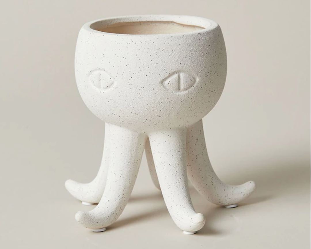 Ceramic Octopus Indoor Outdoor Decorative Pot