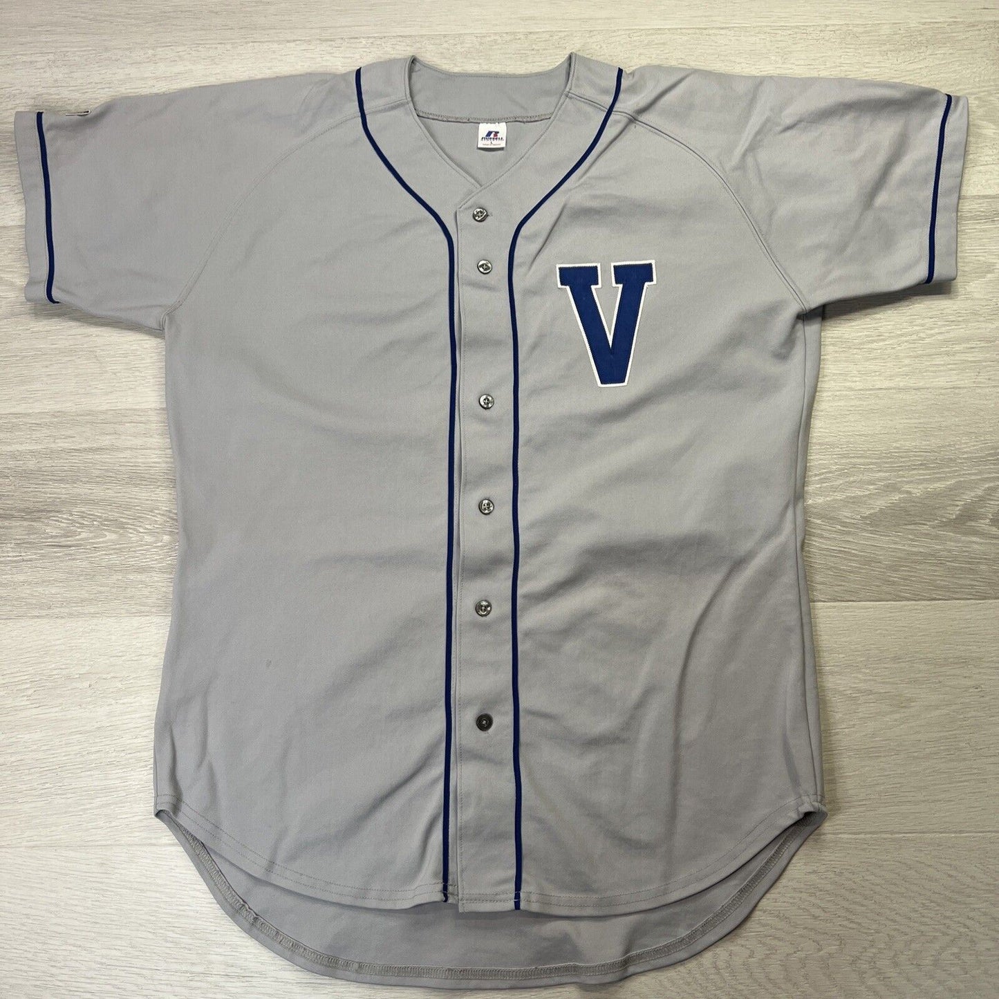 Russell Athletic Villanova Wildcats College NCAA Div I Baseball Jersey Size L