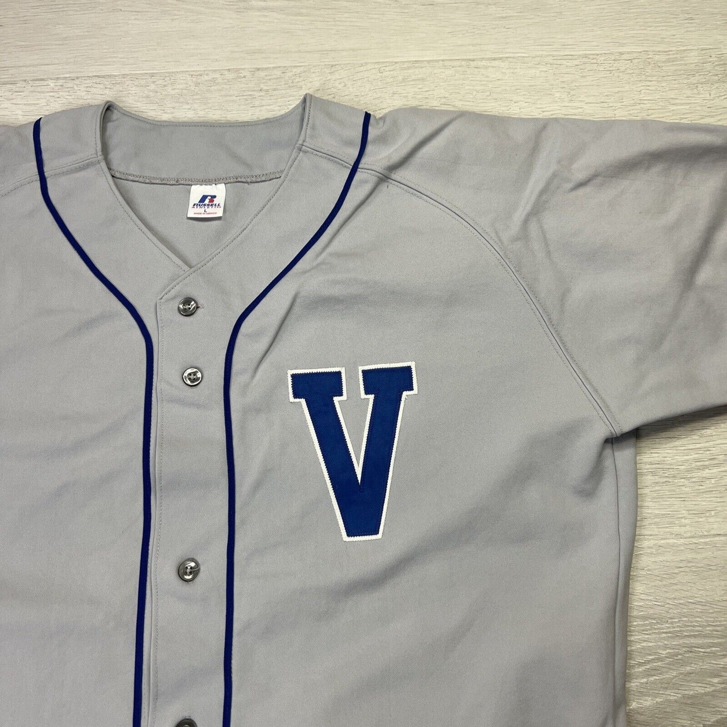 Russell Athletic Villanova Wildcats College NCAA Div I Baseball Jersey Size L