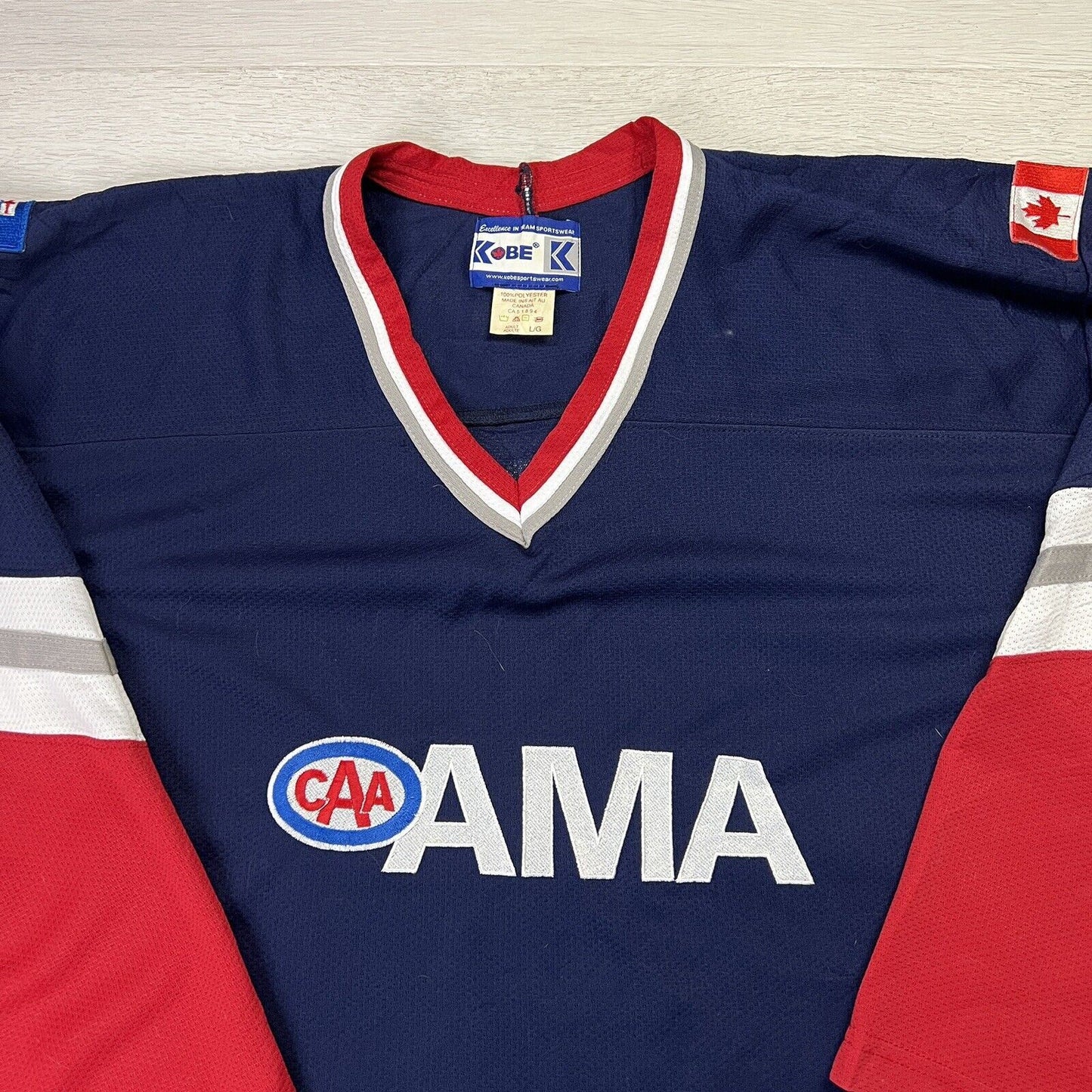 Kobe Sportswear Ice Hockey Jersey Size Large