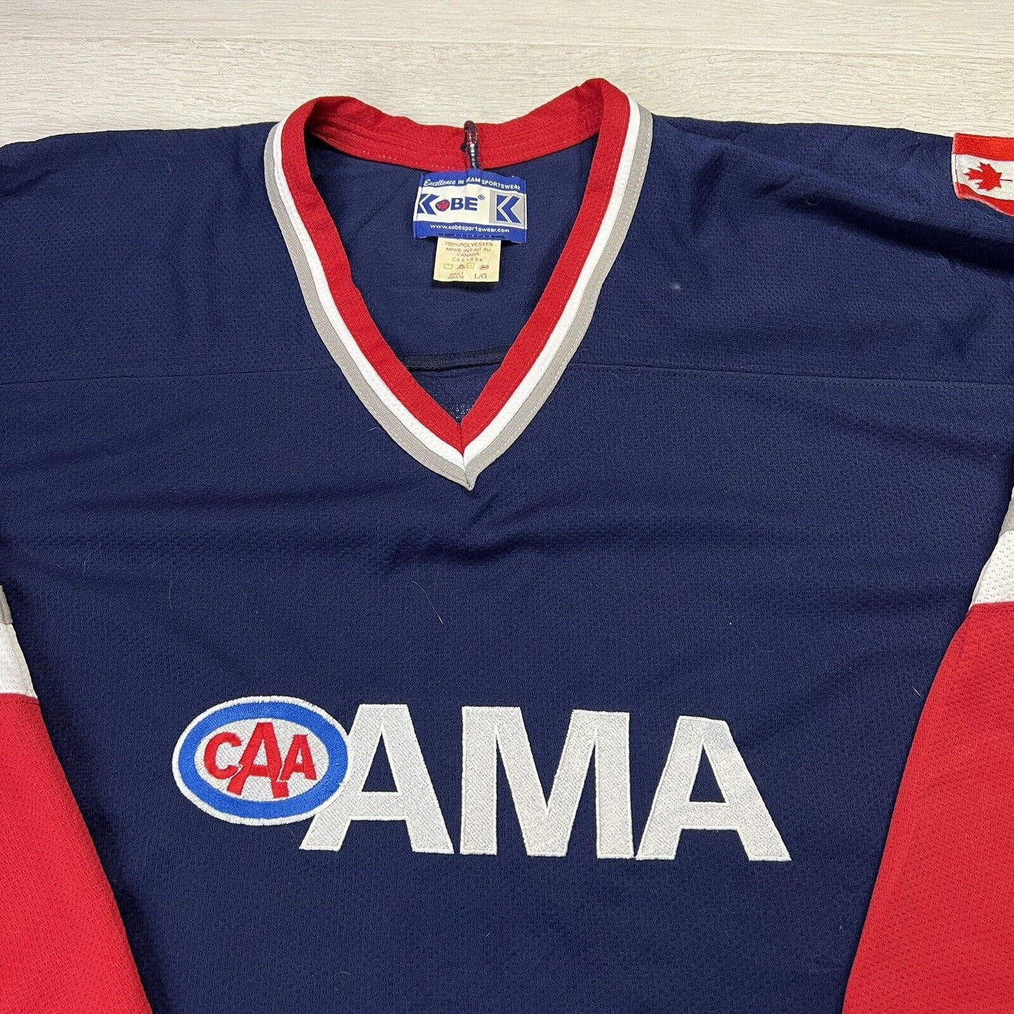 Kobe Sportswear Ice Hockey Jersey Size Large
